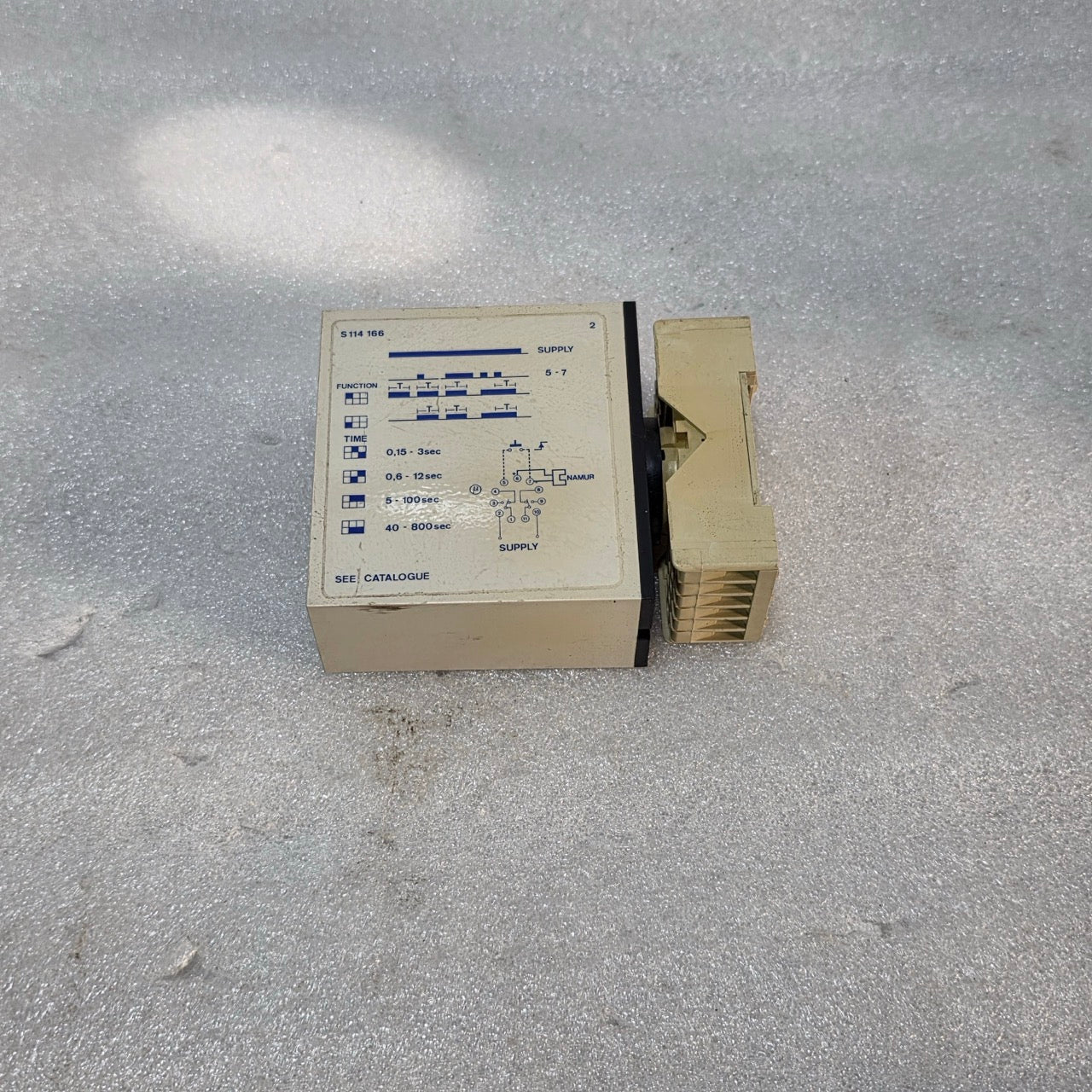 ELECTROMATIC S 114166 230 PULSE CONTINUITY TIMER 195–265 VAC