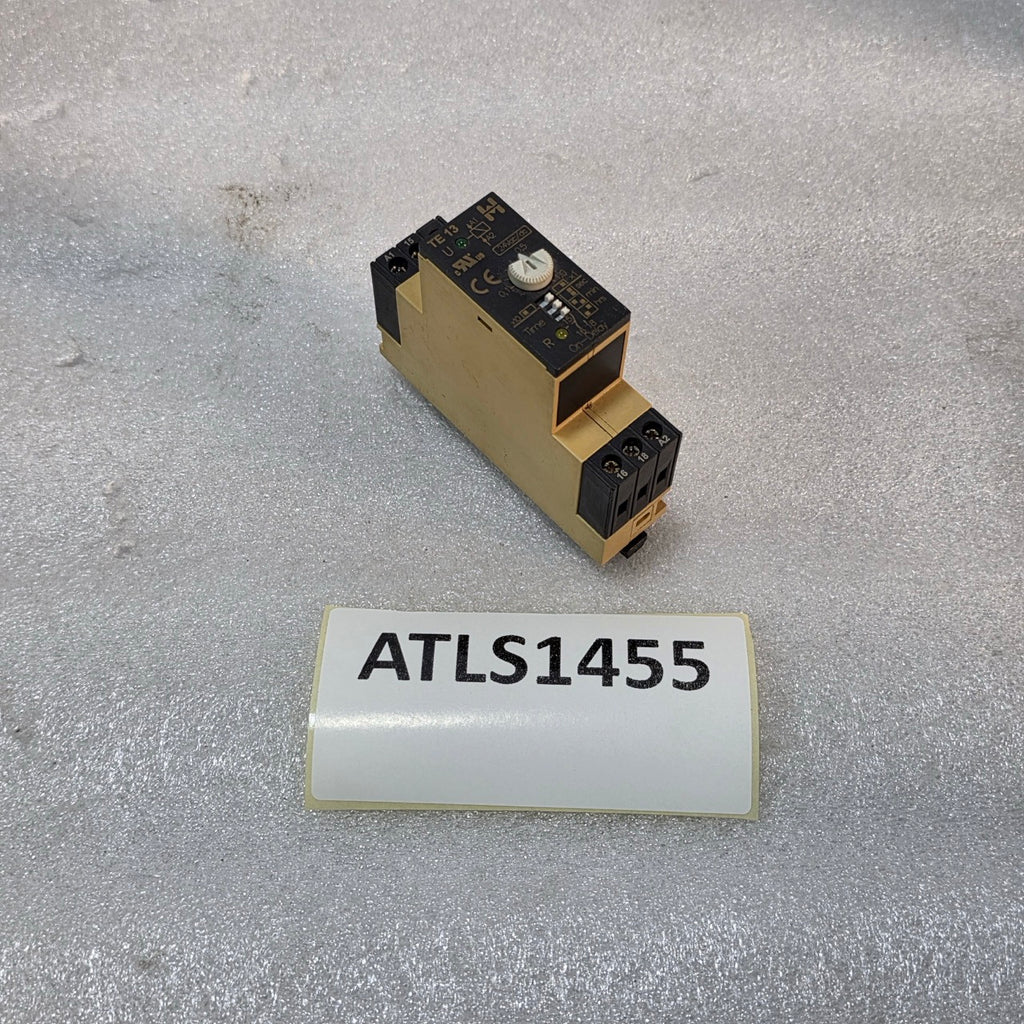 HIQUEL TE13 SERIES TIME DELAY RELAY (ON-DELAY FUNCTION) 24V AC/DC