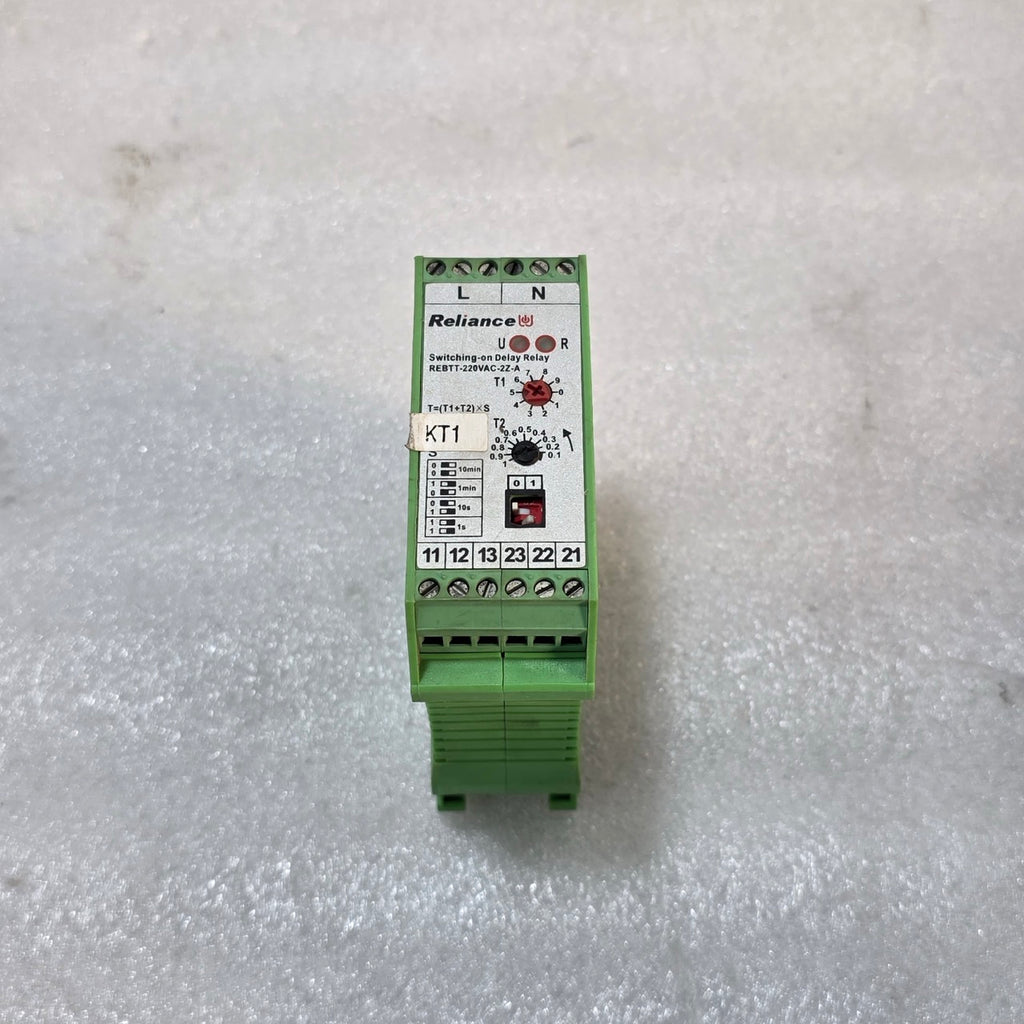 RELIANCE REBTT-220VAC-2Z-A SWITCHING-ON DELAY RELAY 220V AC