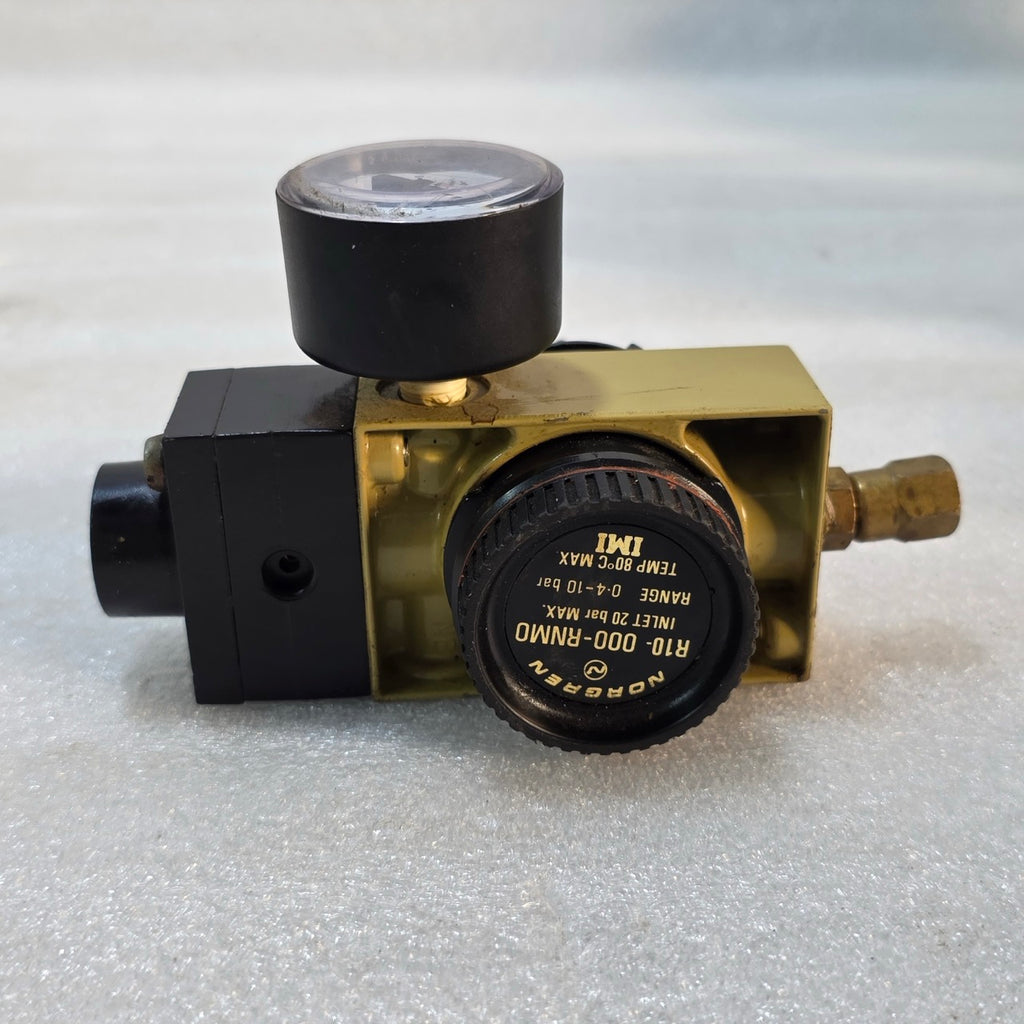 IMI NORGREN R10-000-RNM0 PNEUMATIC PRESSURE REGULATOR 0.4-10 BAR