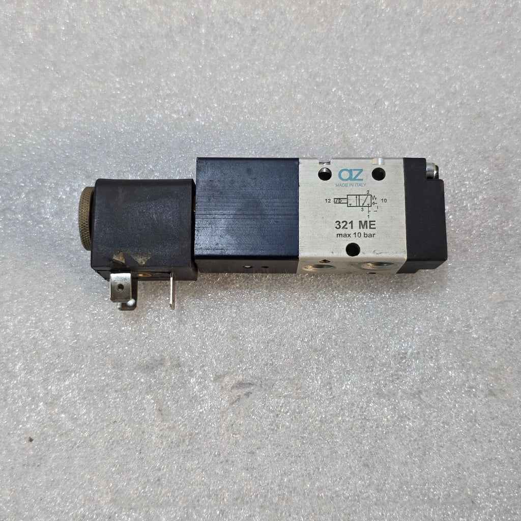 AZ PNEUMATICA 321 ME 3/2-WAY MONOSTABLE SOLENOID VALVE EVI 7/9 24VDC