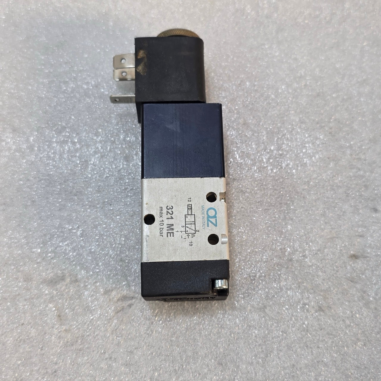 AZ PNEUMATICA 321 ME 3/2-WAY MONOSTABLE SOLENOID VALVE EVI 7/9 24VDC