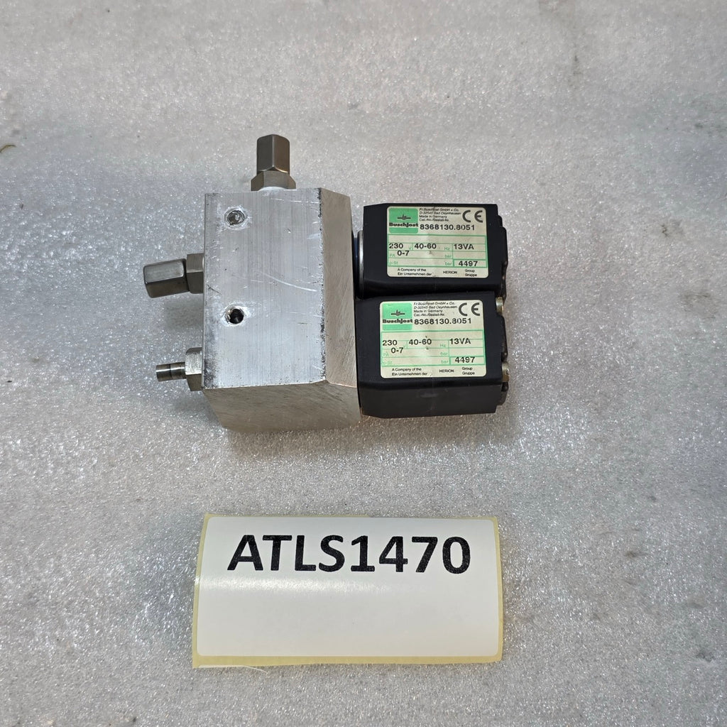 BUSCHJOST 8368130.8051 SOLENOID COIL 230 VAC