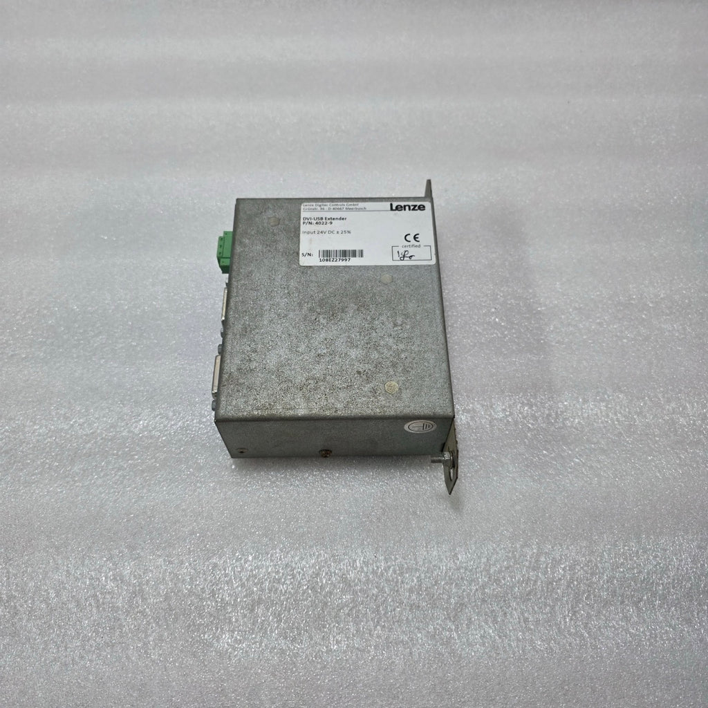 LENZE DVI-USB EXTENDER DATA TRANSMISSION MODULE 4022-9 24VDC