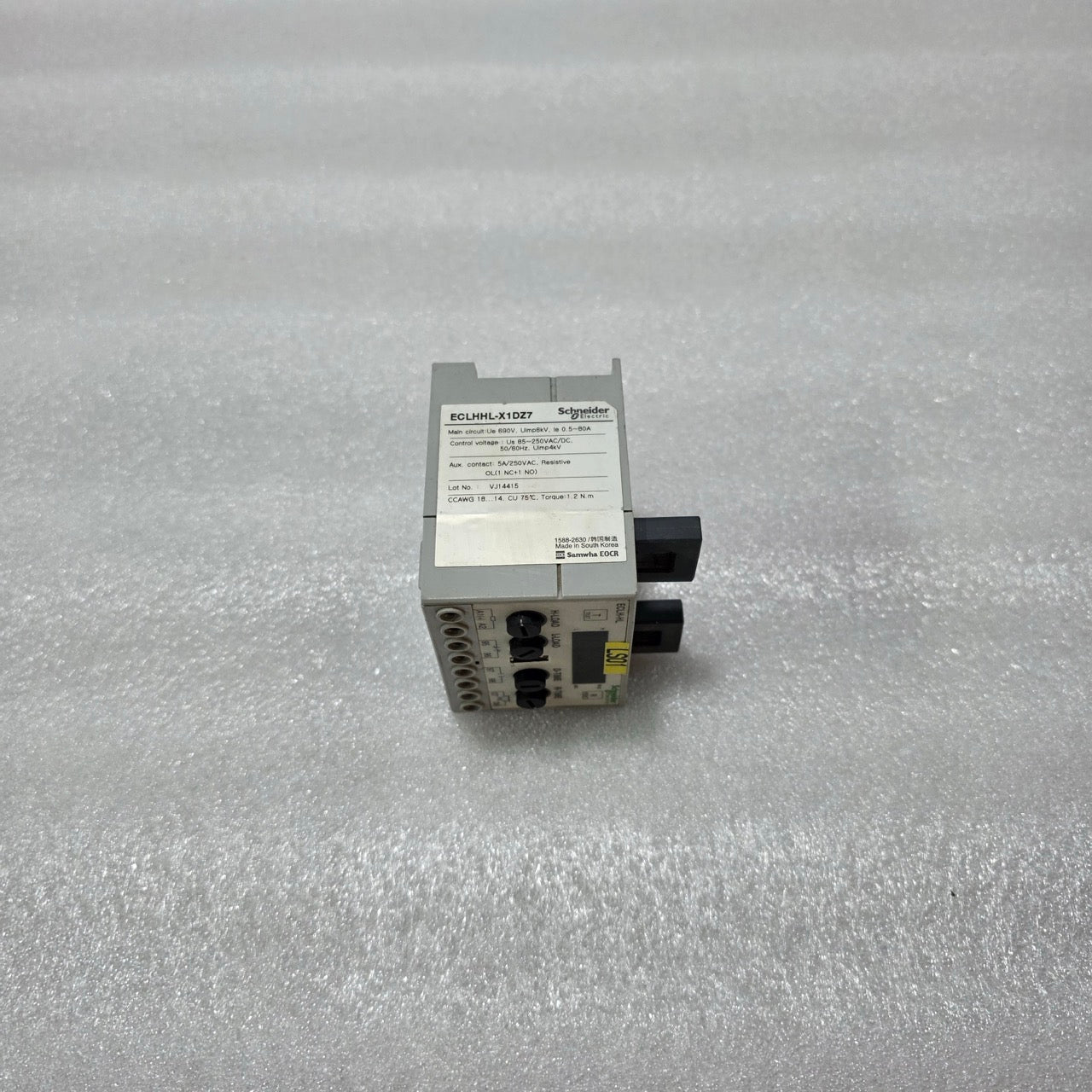ECLHHL-X1DZ7 ELECTRONIC OVERCURRENT RELAY 85–250V AC/DC 0.5 A TO 80 A
