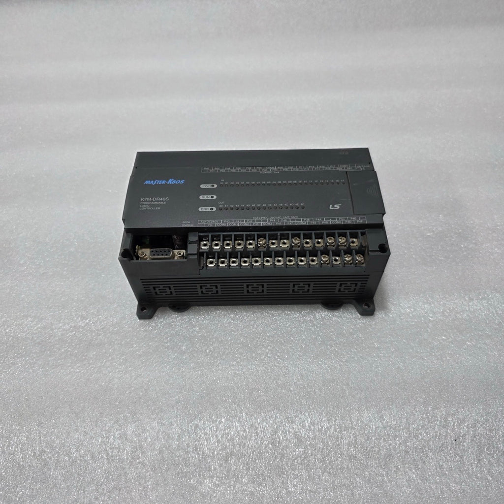 LS ELECTRIC K7M-DR40S PROGRAMMABLE LOGIC CONTROLLER (PLC) SYSTEM 100-240VAC