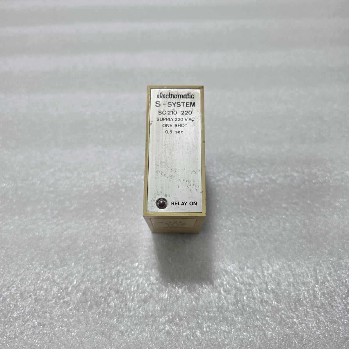 ELECTROMATIC SC 210 220 ONE-SHOT INTERVAL TIMER RELAY 220V