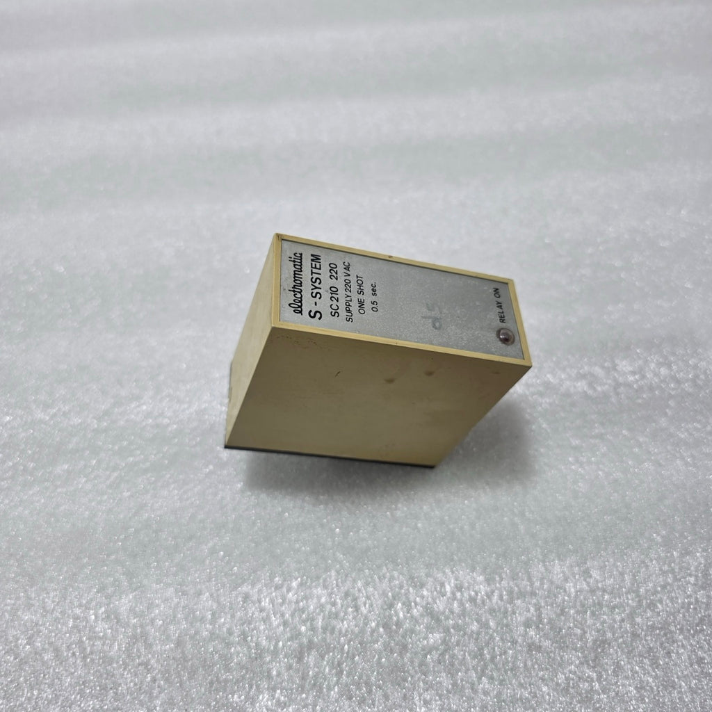 ELECTROMATIC SC 210 220 ONE-SHOT INTERVAL TIMER RELAY 220V