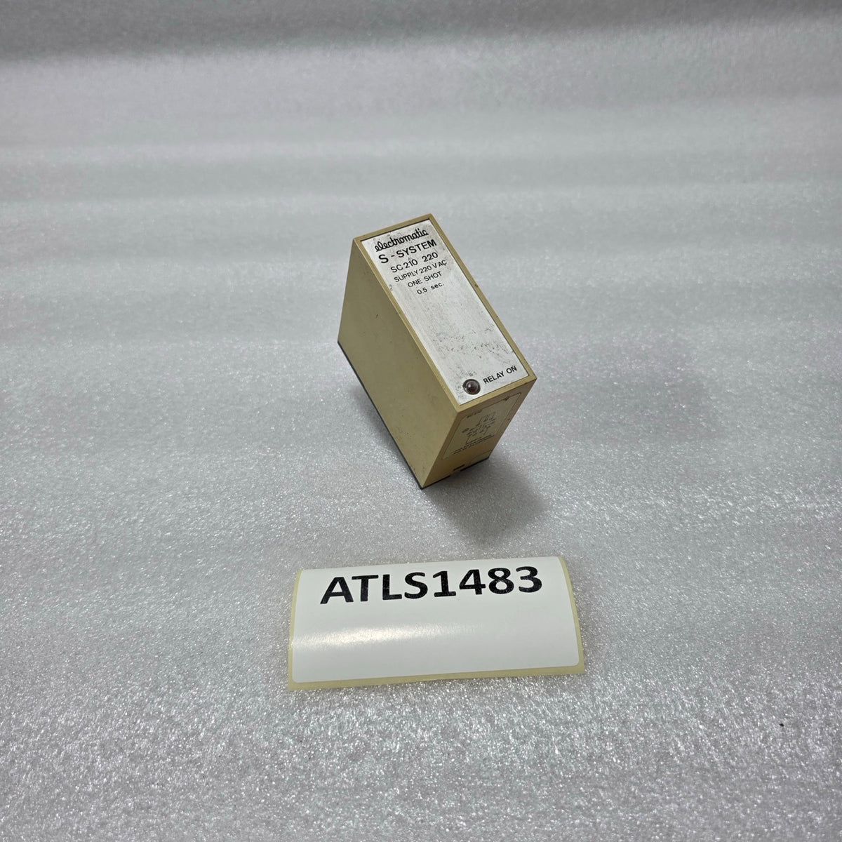 ELECTROMATIC SC 210 220 ONE-SHOT INTERVAL TIMER RELAY 220V