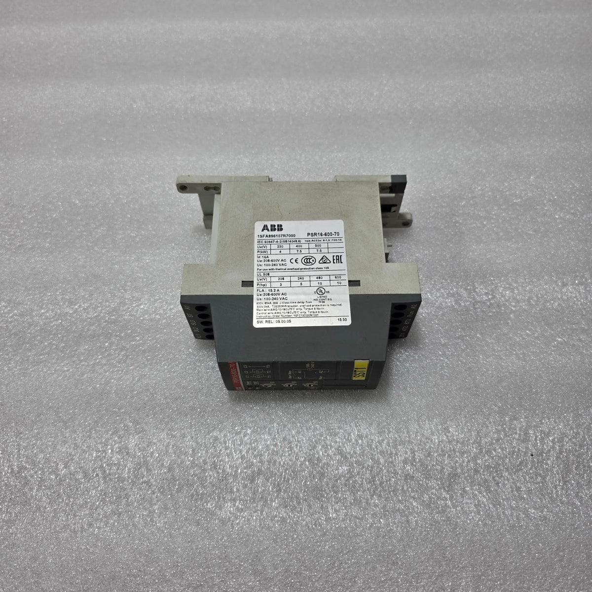 ABB PSR16-600-70 SOFT STARTER 1SFA896107R7000