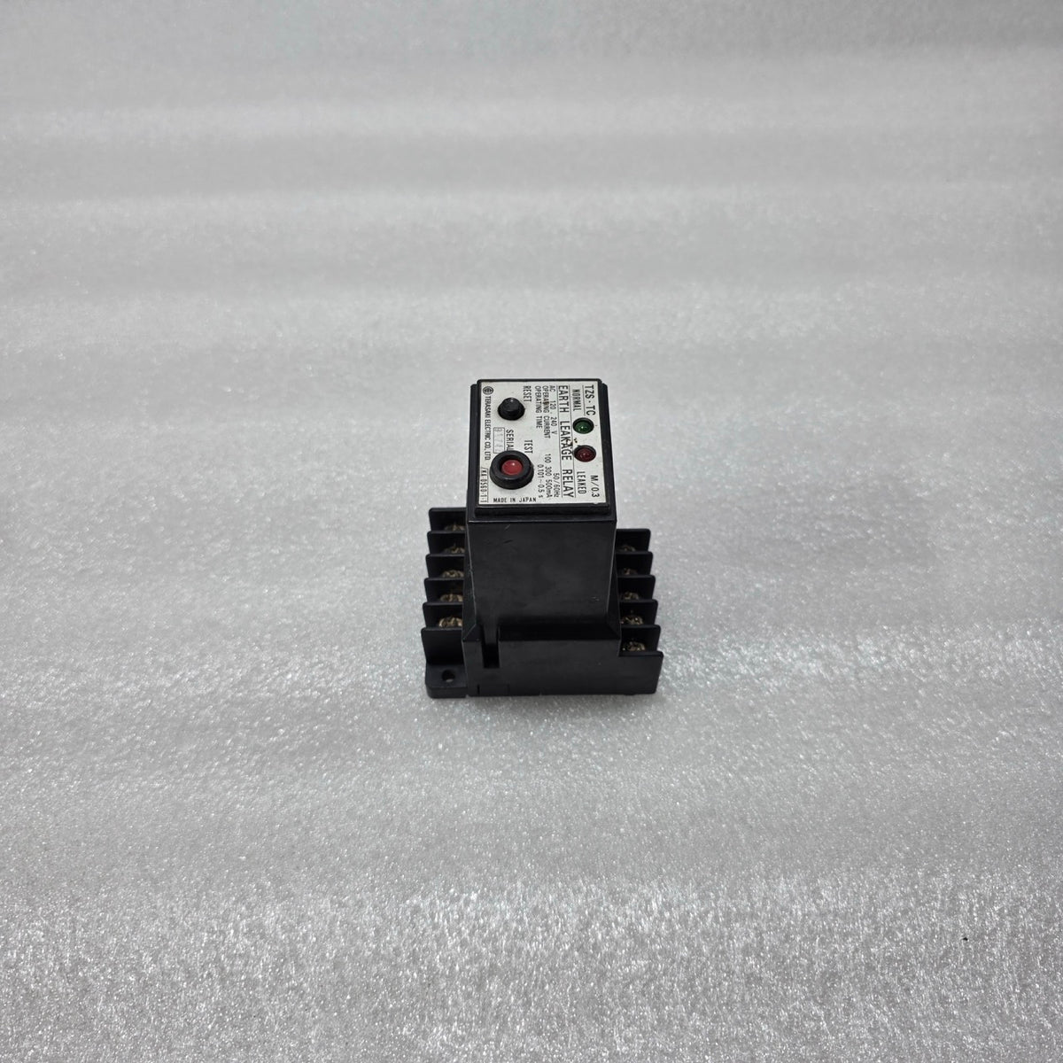 TERASAKI TZS-TC EARTH LEAKAGE RELAY AC 120/240 V