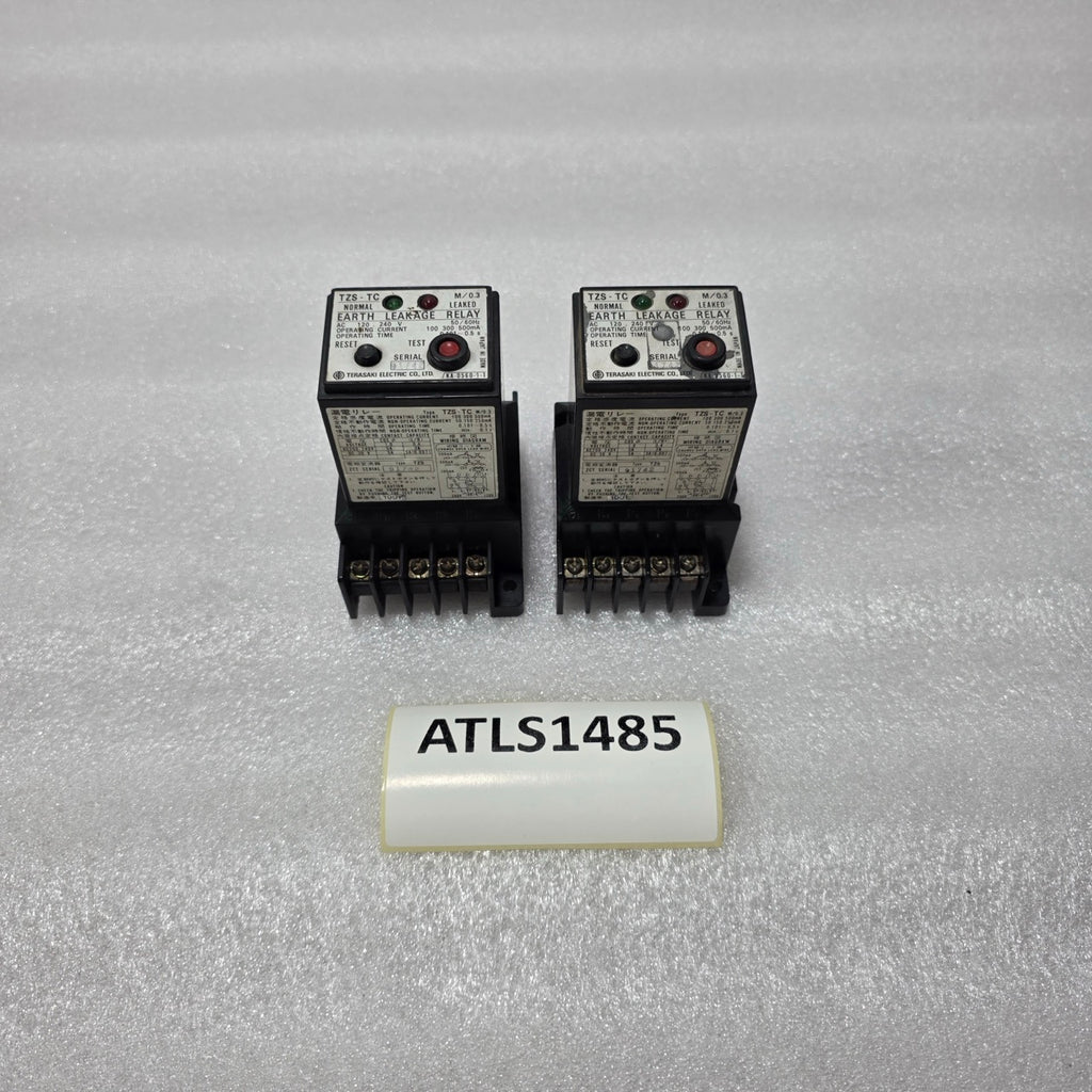 TERASAKI TZS-TC EARTH LEAKAGE RELAY AC 120/240 V
