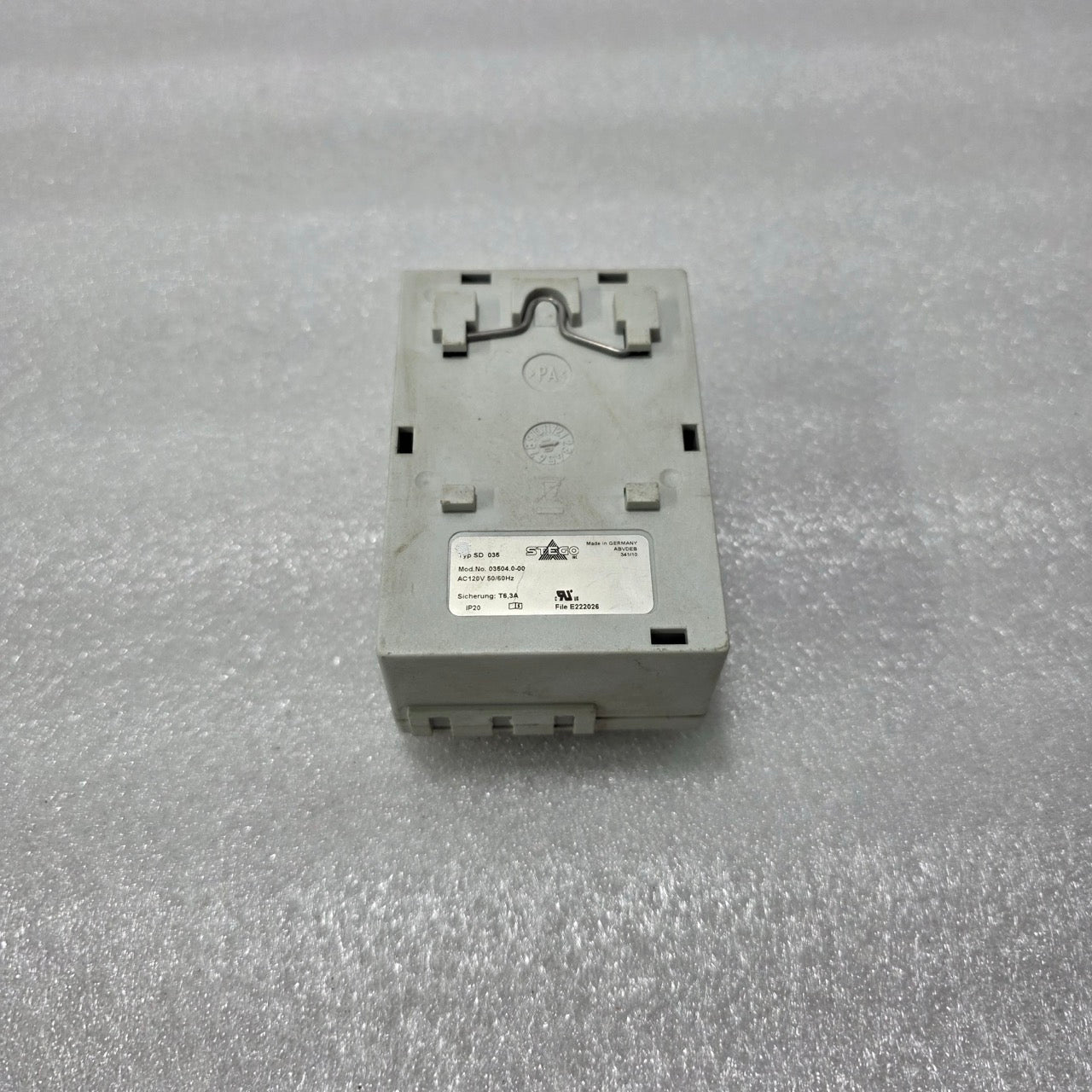 2 UNIT STEGO SD 035 ELECTRICAL SOCKET 03504.0-00 LOT OF 2 UNIT