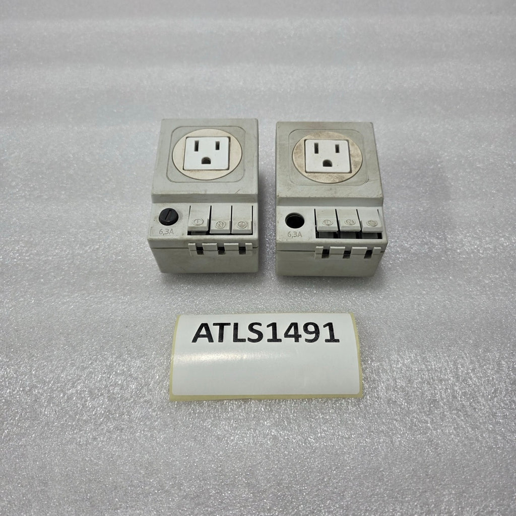 2 UNIT STEGO SD 035 ELECTRICAL SOCKET 03504.0-00 LOT OF 2 UNIT