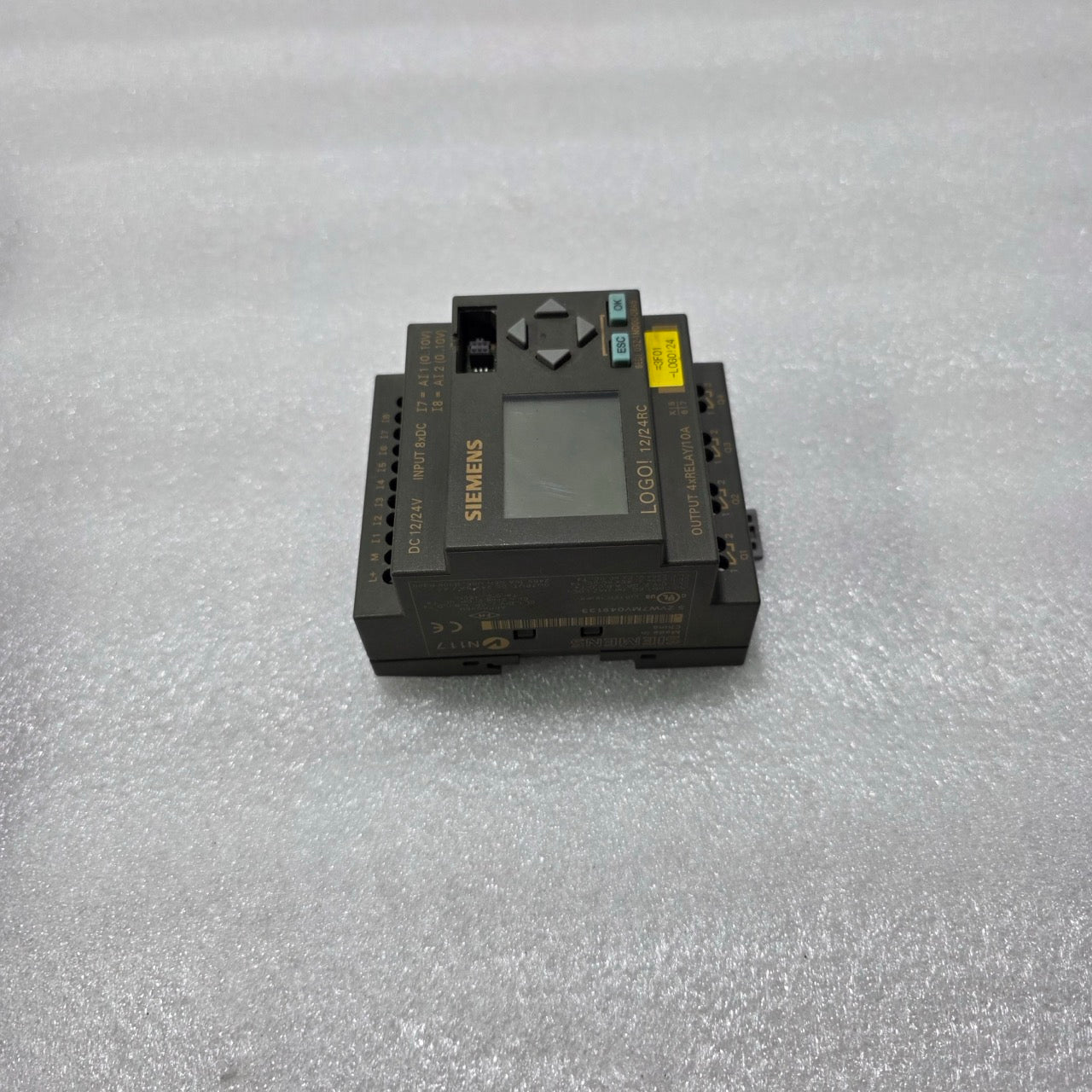 SIEMENS LOGO! 12/24RC 6ED1 052-1MD00-0BA5 LOGIC MODULE 12/24VDC