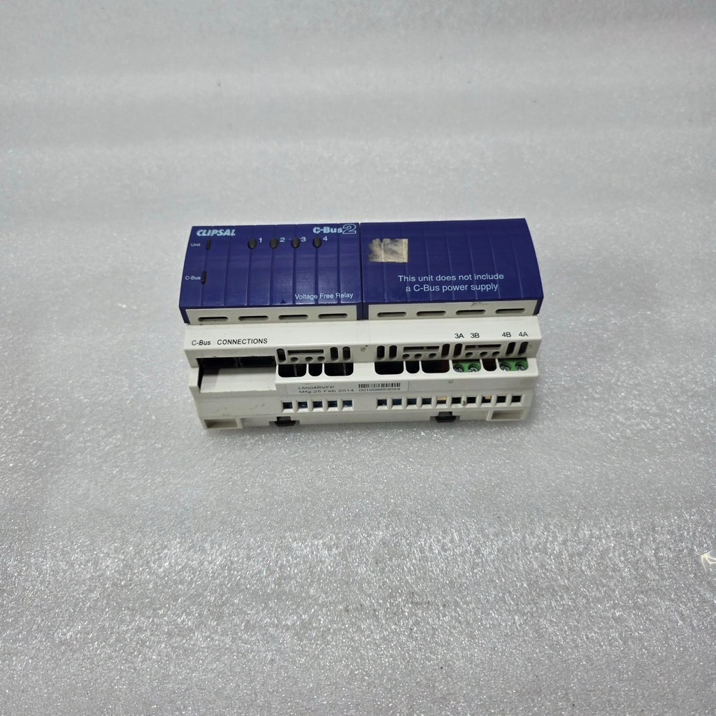 CLIPSAL L5504RVFP 4-CHANNEL VOLTAGE-FREE RELAY  220-240V L5504RVF