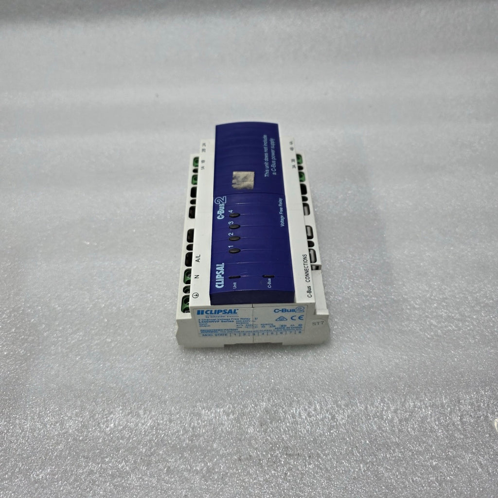 CLIPSAL L5504RVFP 4-CHANNEL VOLTAGE-FREE RELAY  220-240V L5504RVF