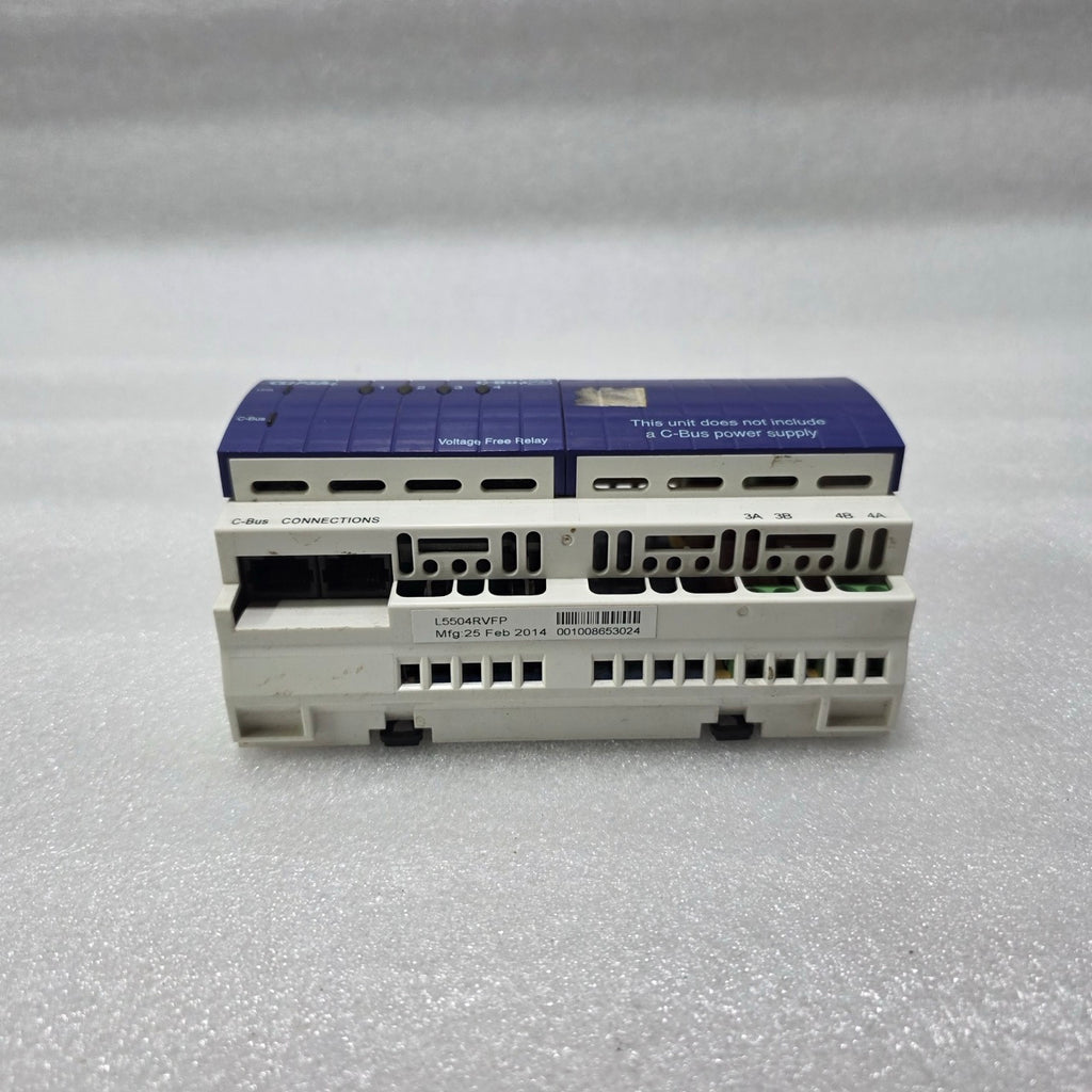 CLIPSAL L5504RVFP 4-CHANNEL VOLTAGE-FREE RELAY  220-240V L5504RVF