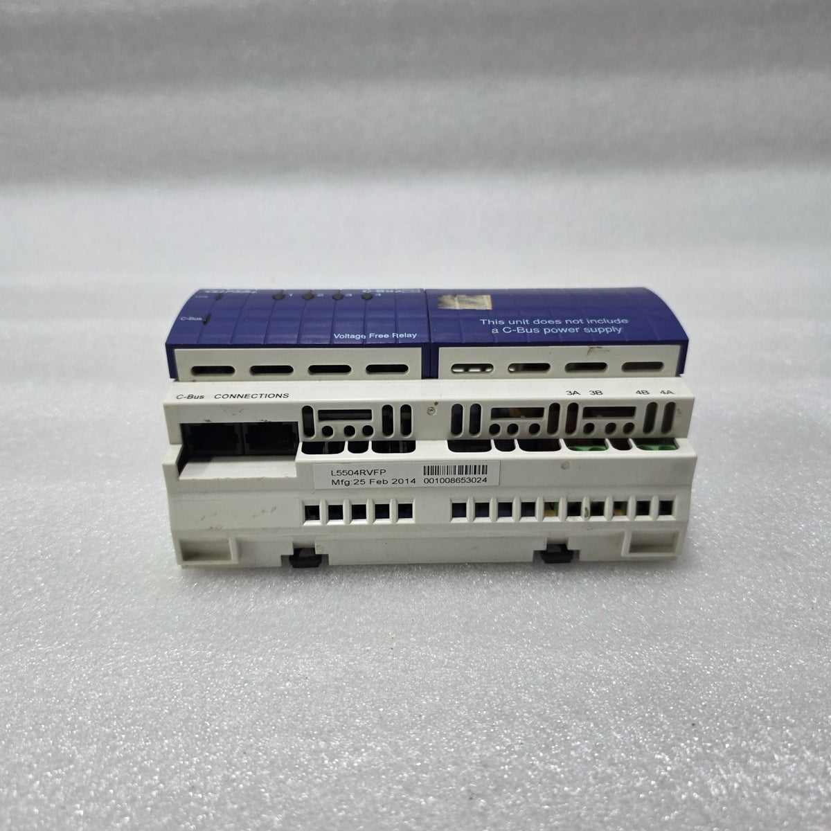 CLIPSAL L5504RVFP 4-CHANNEL VOLTAGE-FREE RELAY  220-240V L5504RVF