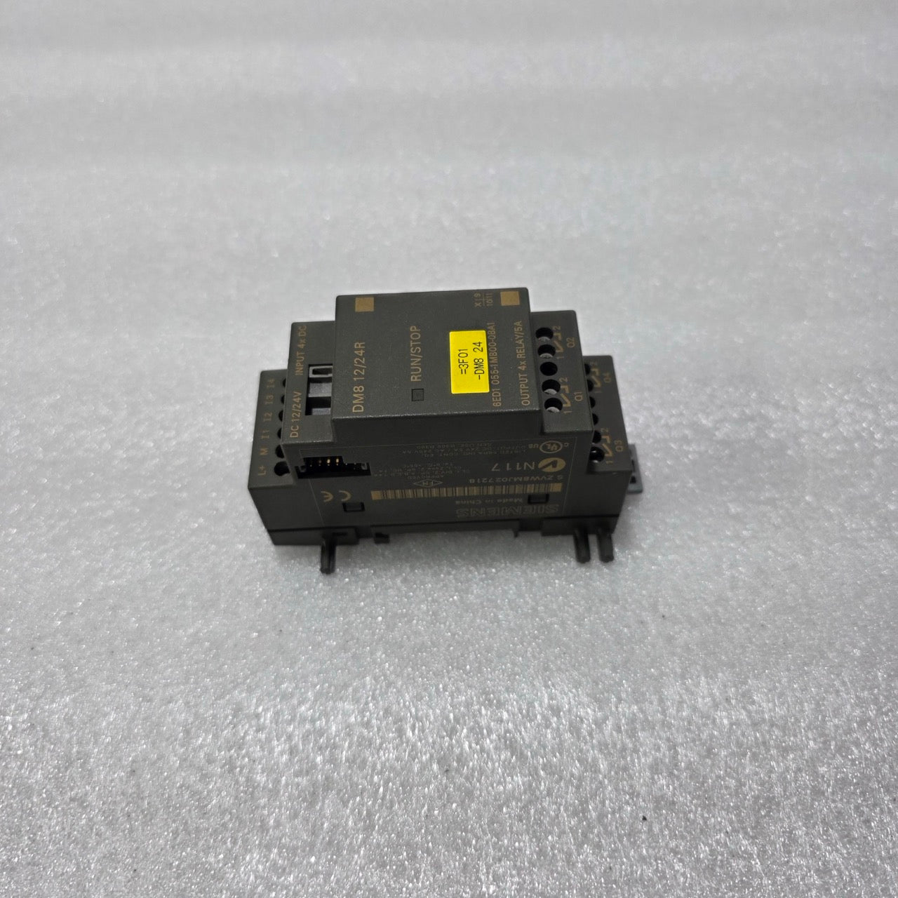SIEMENS LOGO! DM8 12/24R 6ED1 055-1MB00-0BA1 DIGITAL INPUT/OUTPUT EXTENSION MODU