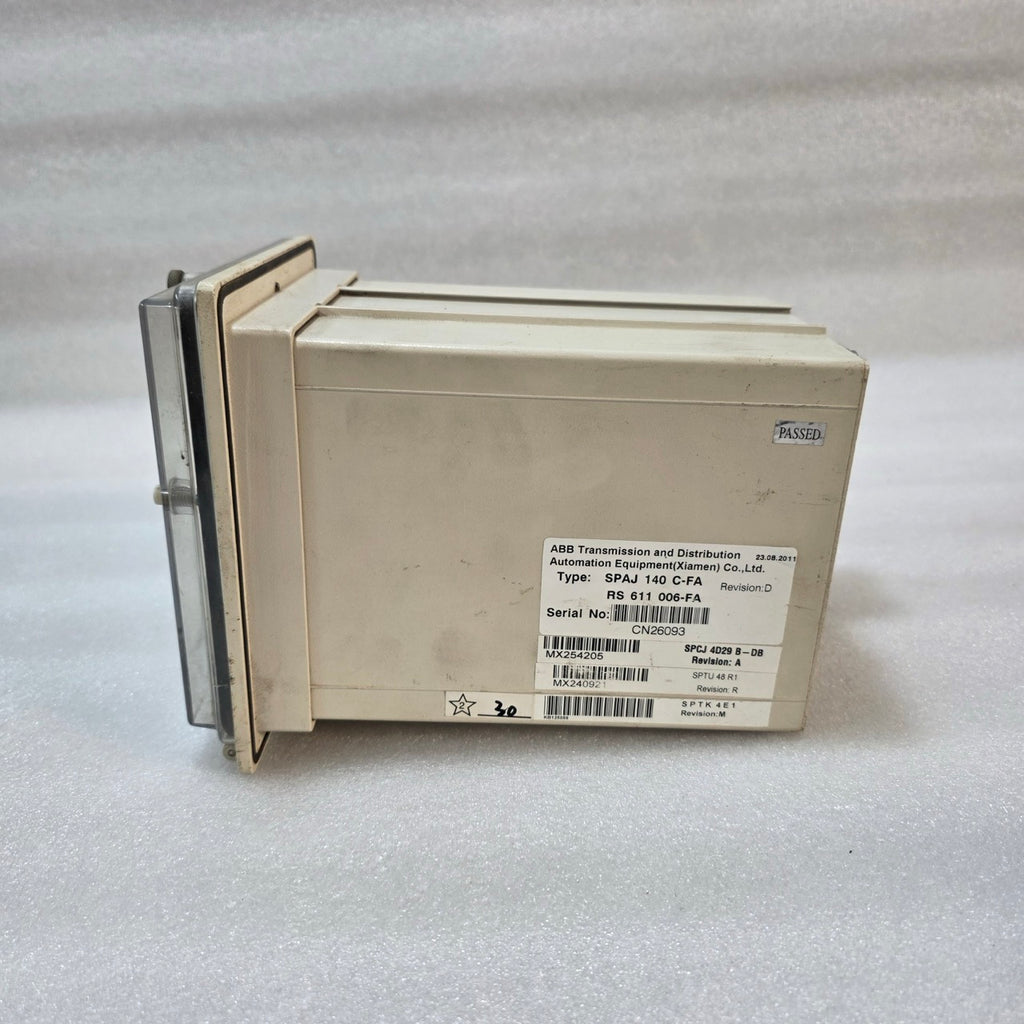 ABB SPAJ 140 C EARTH-FAULT PROTECTION RELAY SPCJ 4D29