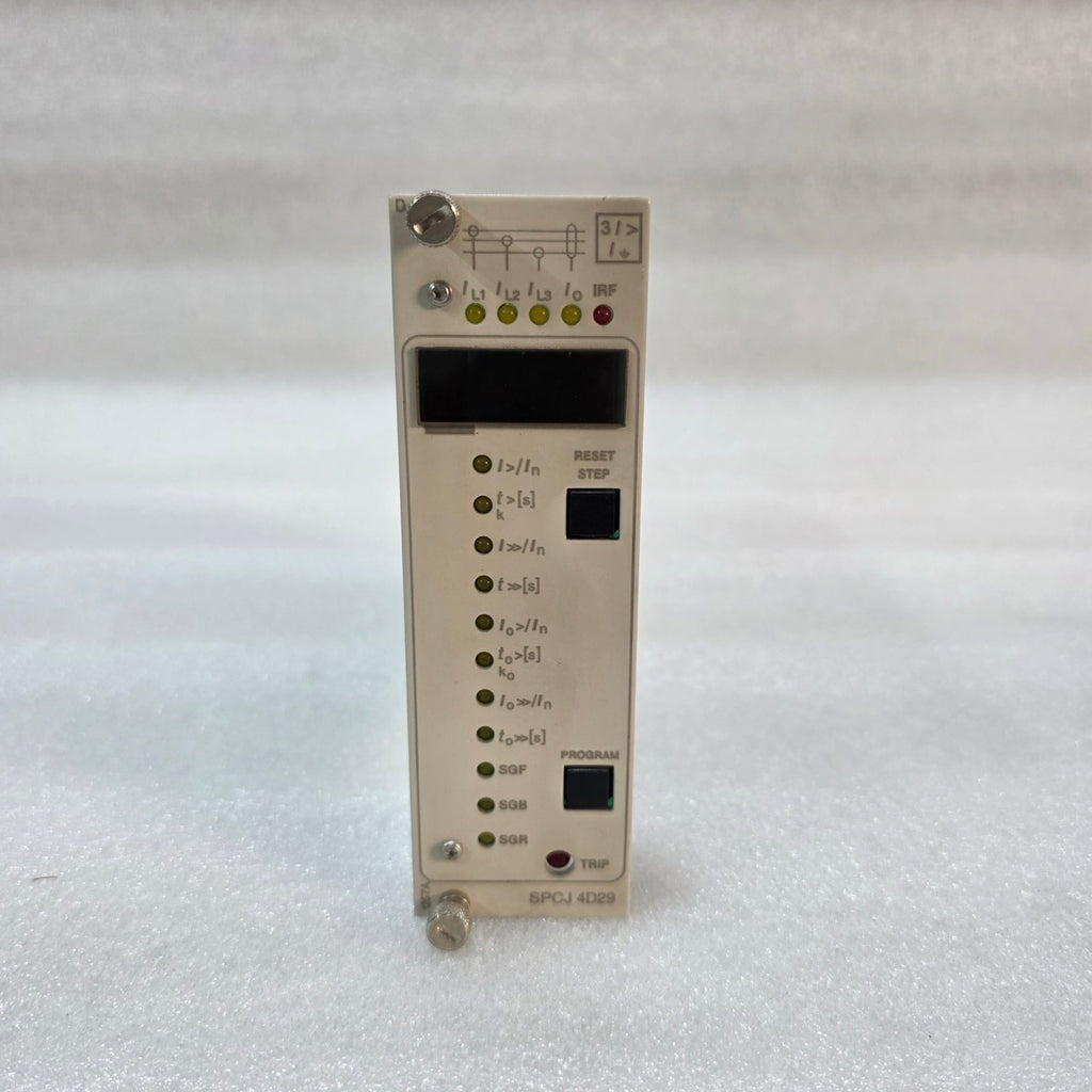 ABB SPCJ 4D29 EARTH-FAULT PROTECTION RELAY MODULE SPCJ4D29B-DB