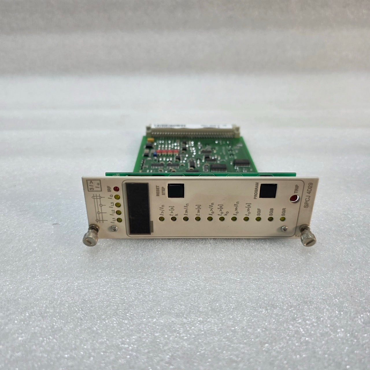 ABB SPCJ 4D29 EARTH-FAULT PROTECTION RELAY MODULE SPCJ4D29B-DB