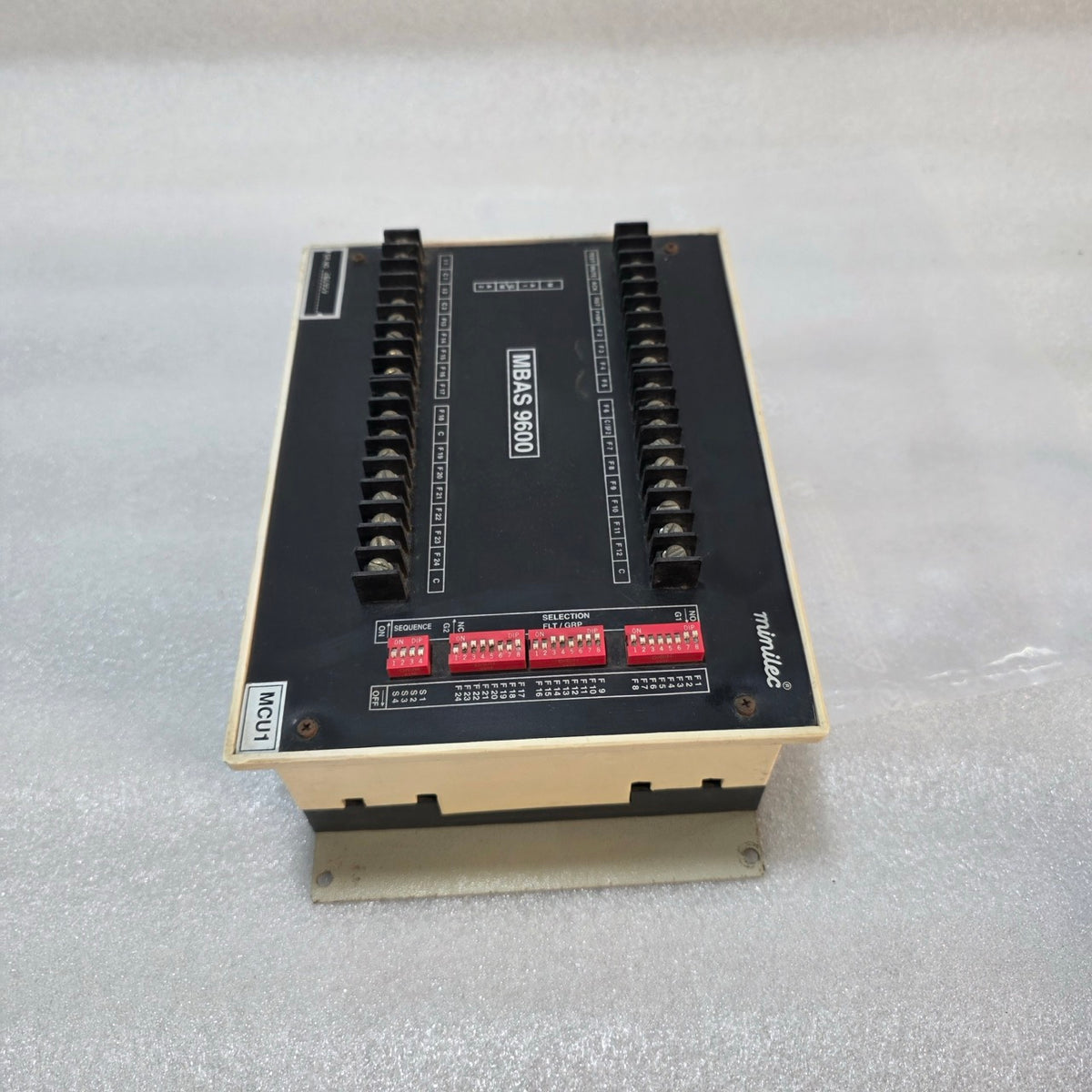 MINILEC MBAS 9600 ALARM ANNUNCIATOR SYSTEM CONTROL UNIT