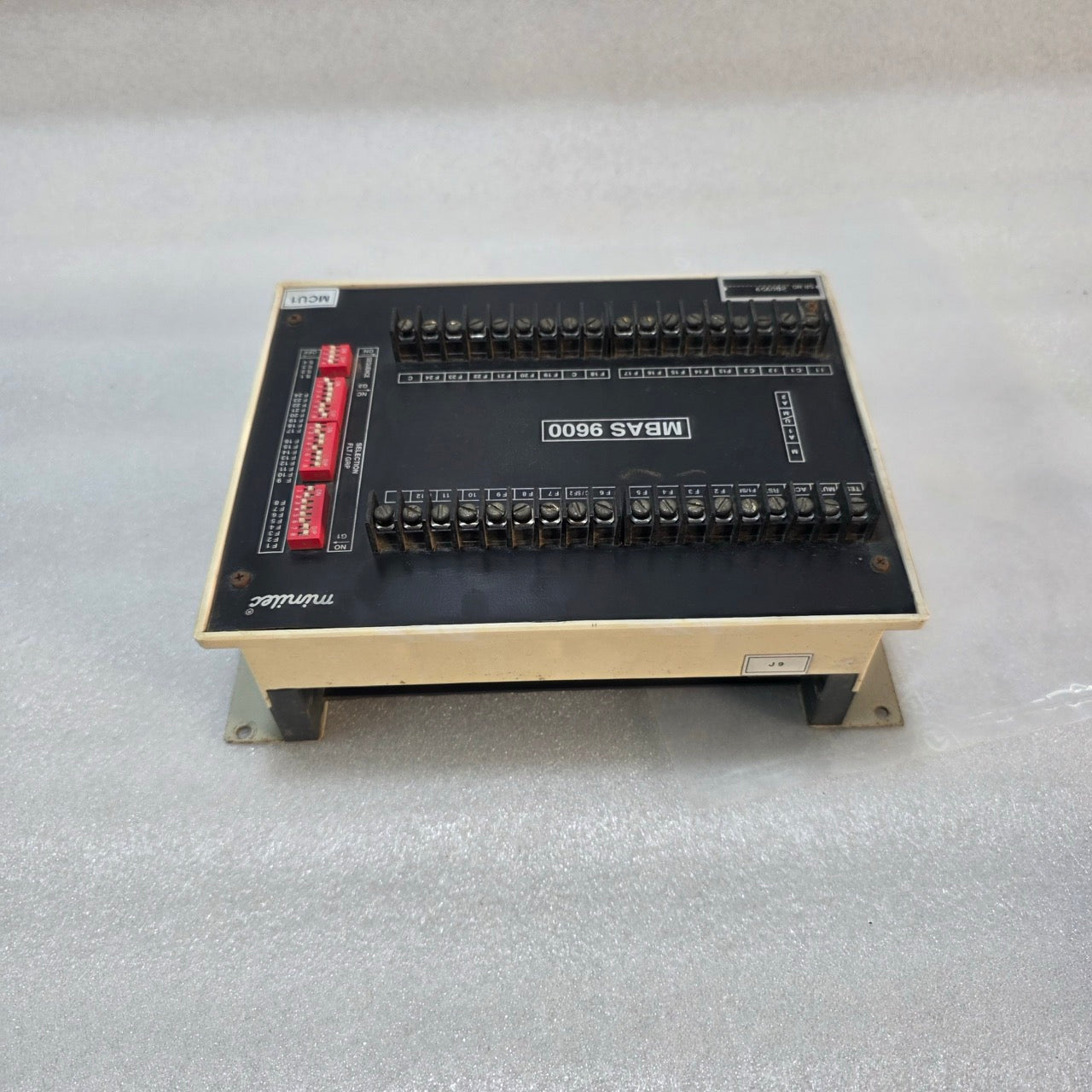 MINILEC MBAS 9600 ALARM ANNUNCIATOR SYSTEM CONTROL UNIT