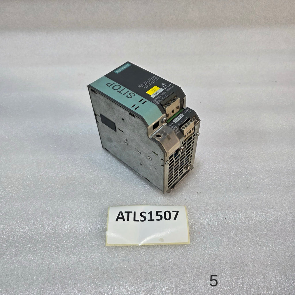 SIEMENS 6EP1333-3BA00 SITOP PSU200M POWER SUPPLY 24VDC 5A