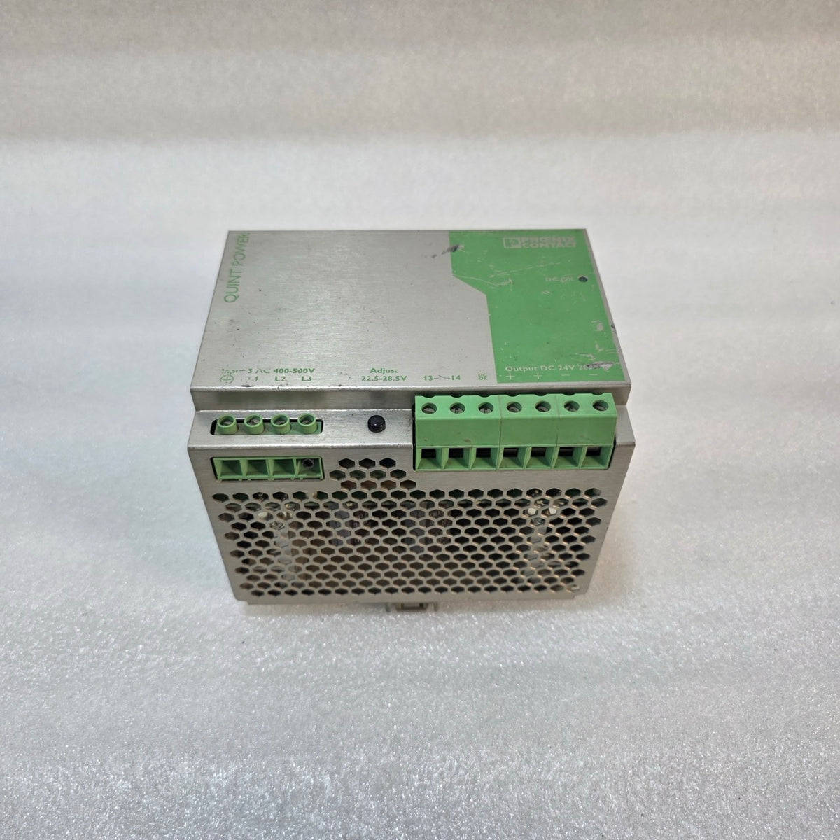 PHOENIX CONTACT	QUINT-PS-3X400-500AC/24DC/20 POWER SUPPLY UNIT 2938727