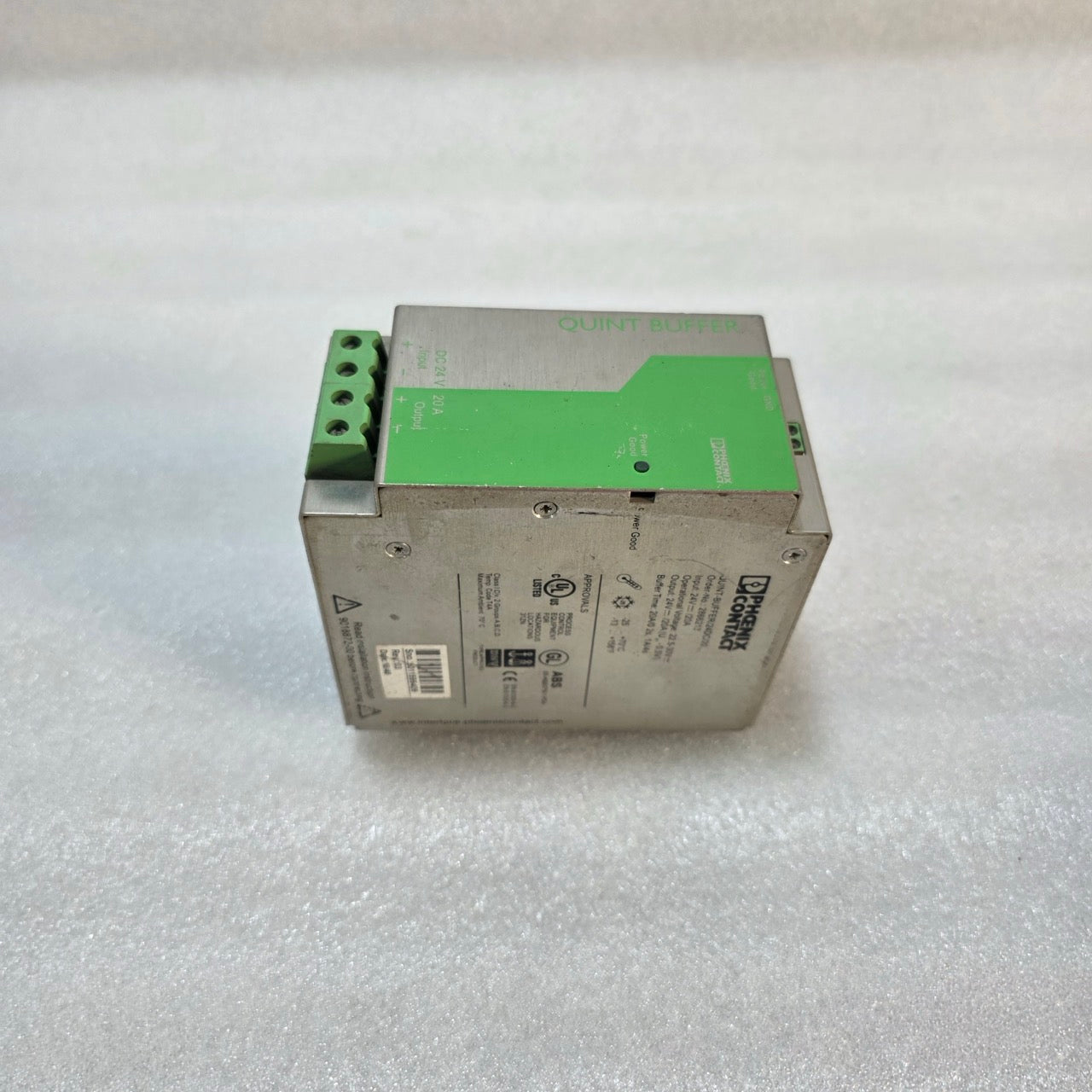 PHOENIX CONTACT QUINT-BUFFER/24DC/20 CAPACITOR-BASED BUFFER MODULE 2866213 24VDC