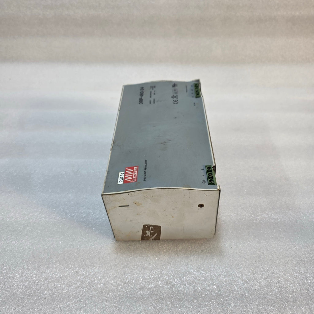 MEAN WELL DRP-480-24 SINGLE OUTPUT AC TO DC SWITCHING POWER SUPPLY 24V DC 20A