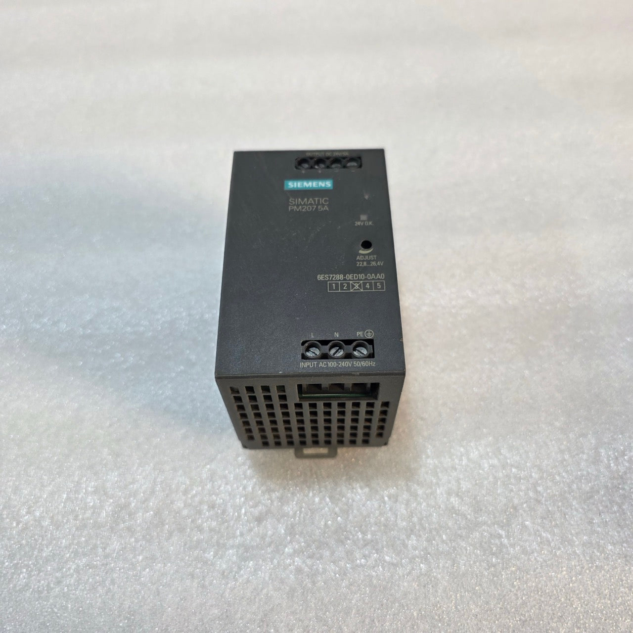 SIEMENS SIMATIC PM207 5A POWER SUPPLY 6ES7288-0ED10-0AA0
