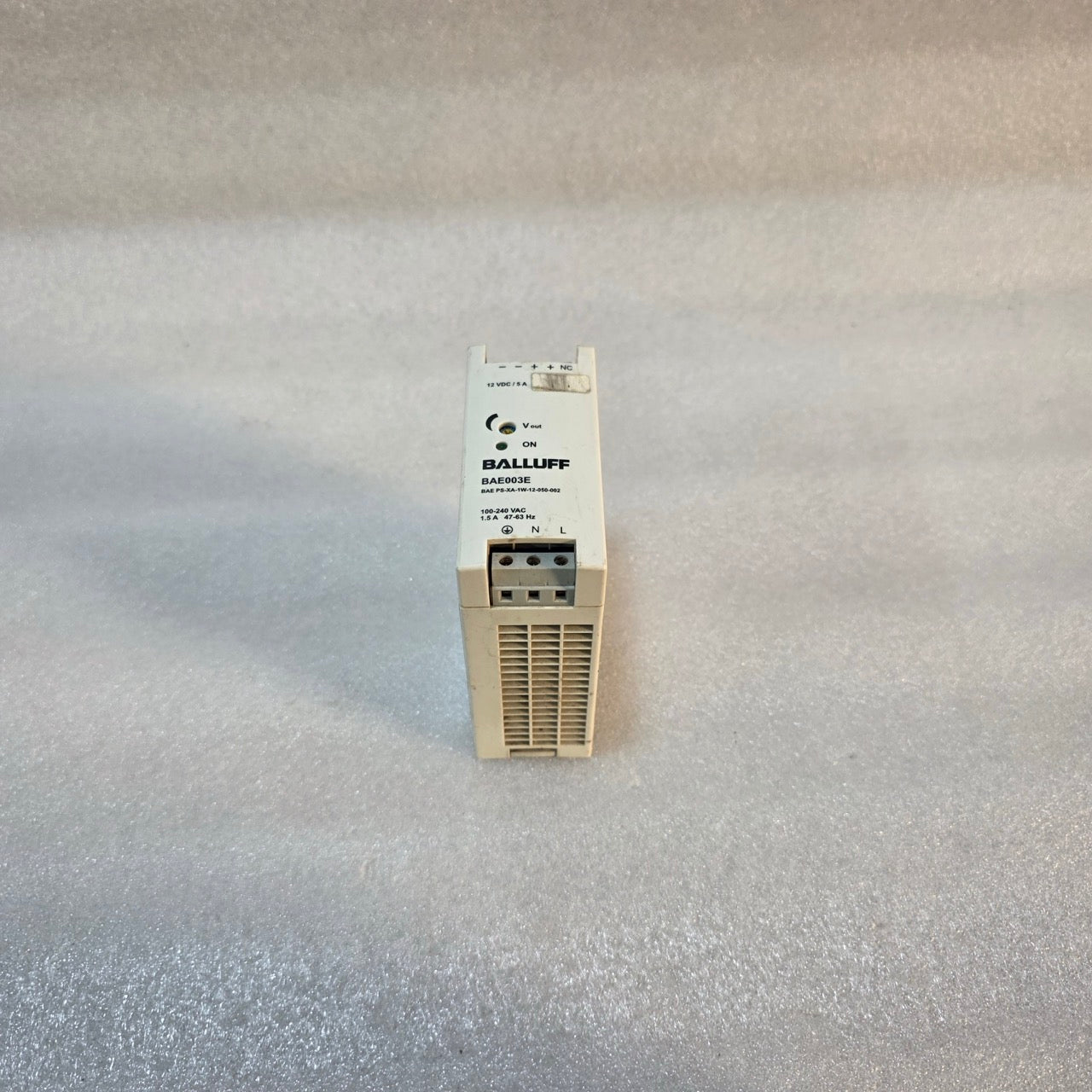 BALLUFF BAE003E POWER SUPPLY BAE PS-XA-1W-12-050-002