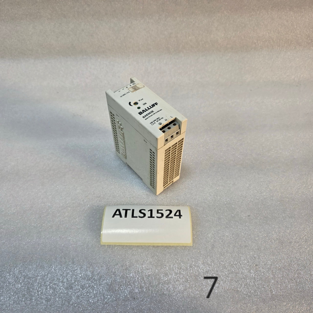 BALLUFF BAE003E POWER SUPPLY BAE PS-XA-1W-12-050-002
