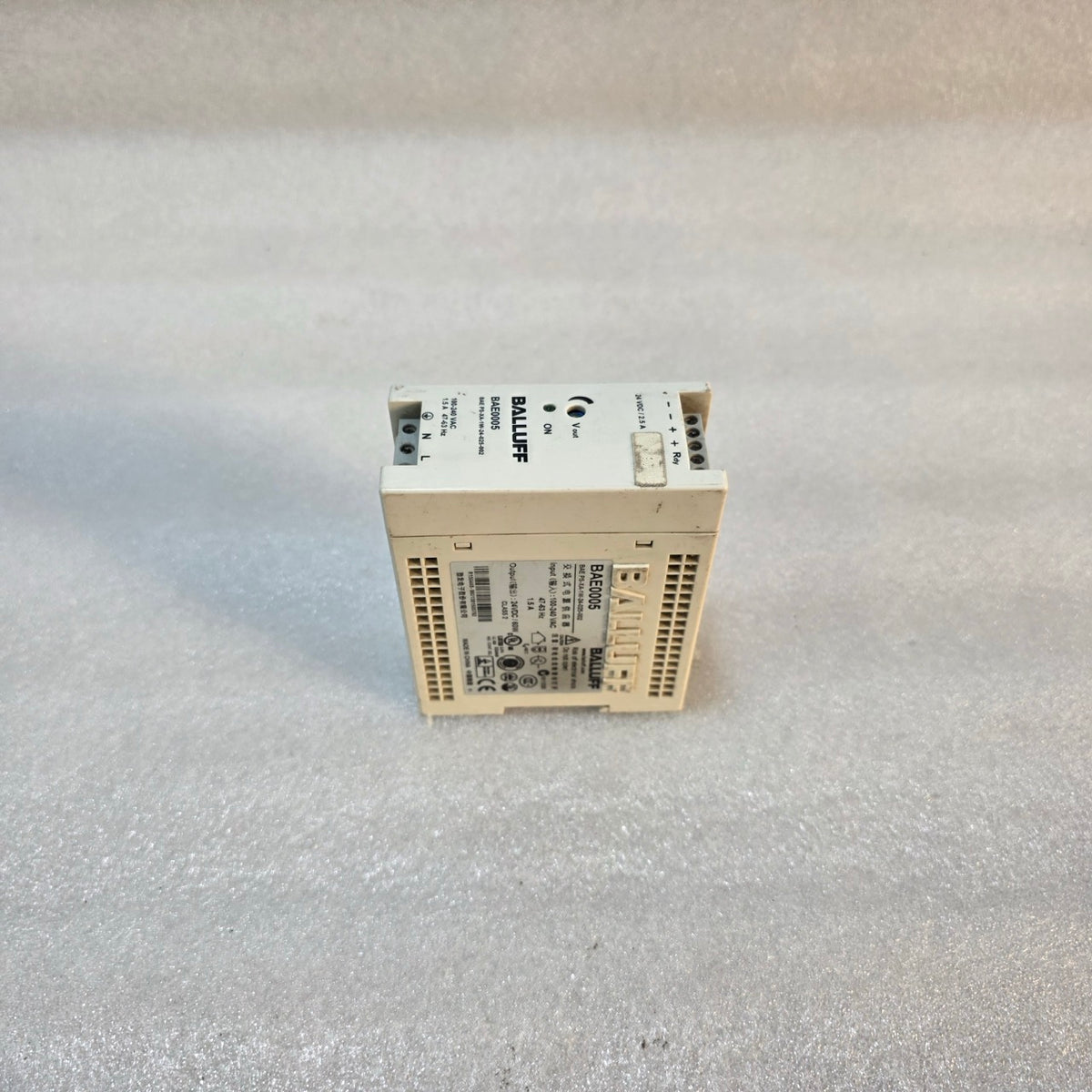 BALLUFF BAE0005 INDUSTRIAL POWER SUPPLY BAE PS-XA-1W-24-025-002