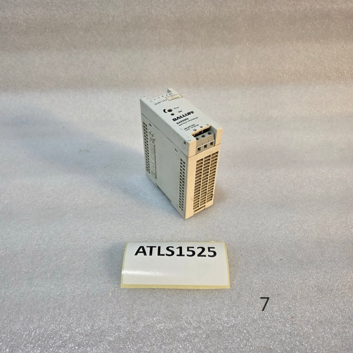 BALLUFF BAE0005 INDUSTRIAL POWER SUPPLY BAE PS-XA-1W-24-025-002