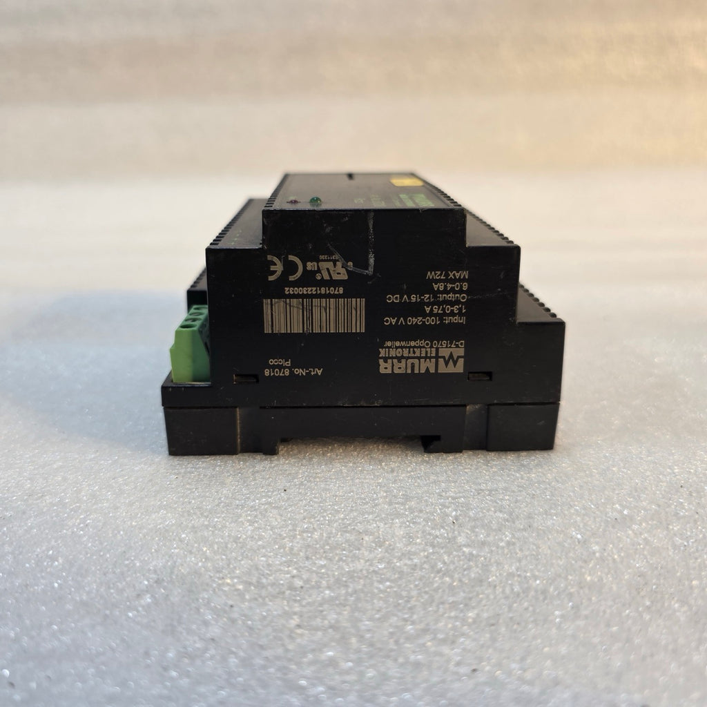 MURR ELEKTRONIK 87018 INDUSTRIAL SWITCHING POWER SUPPLY