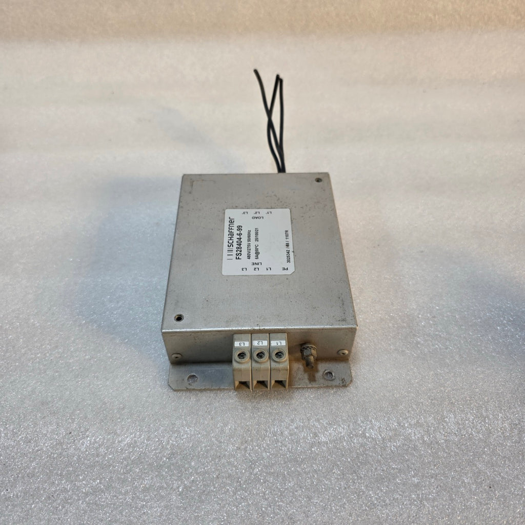 SCHAFFNER FS28404-6-99 EMC / EMI LINE FILTER 480 V AC