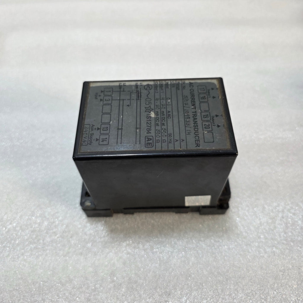 AE 5/02/109833/14 AC CURRENT TRANSDUCER IS12784 240VAC