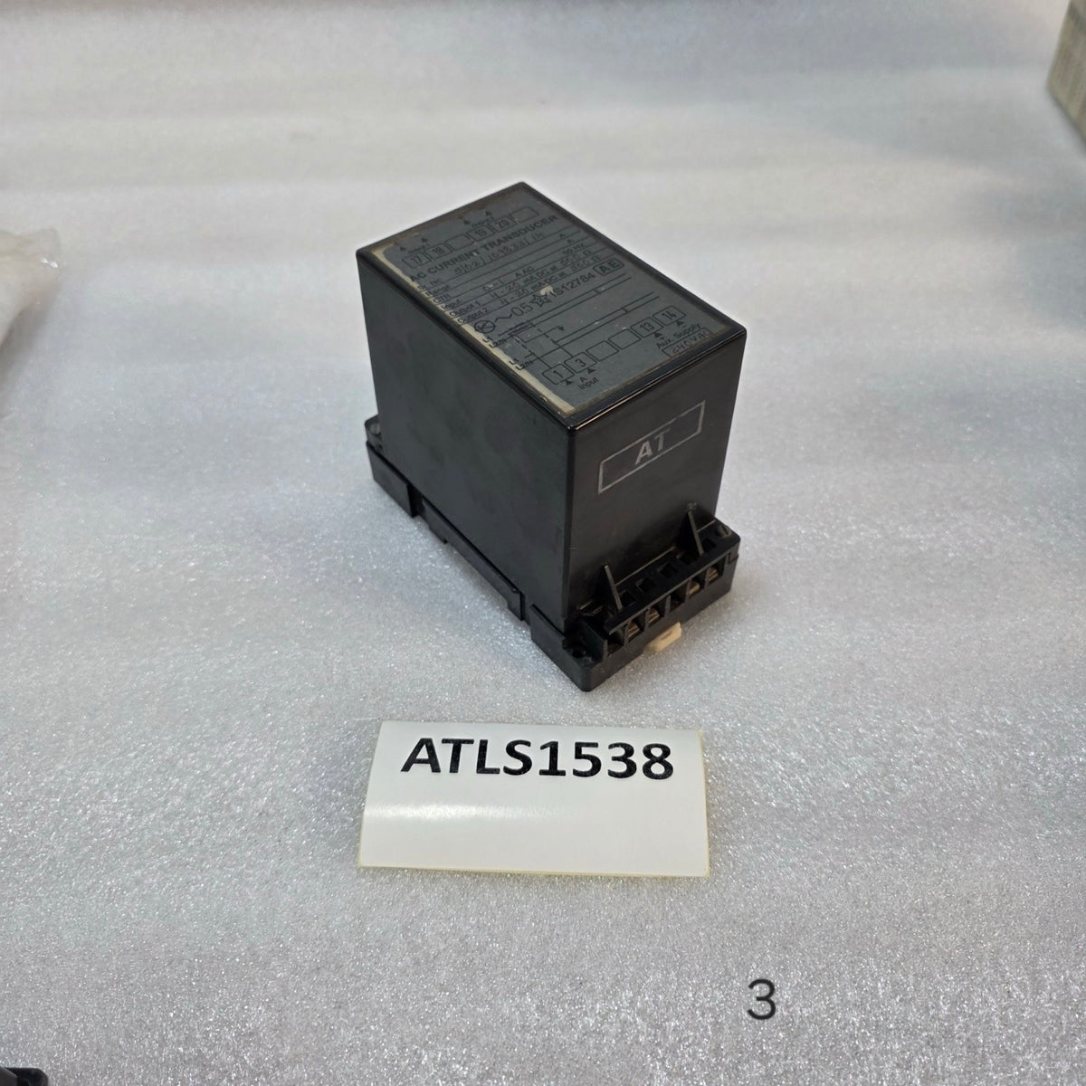 AE 5/02/109833/14 AC CURRENT TRANSDUCER IS12784 240VAC