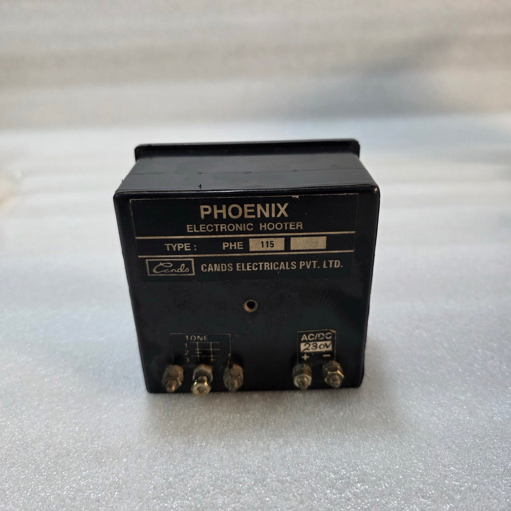 CANDS PHOENIX PHE 115 ELECTRONIC HOOTER 230VAC