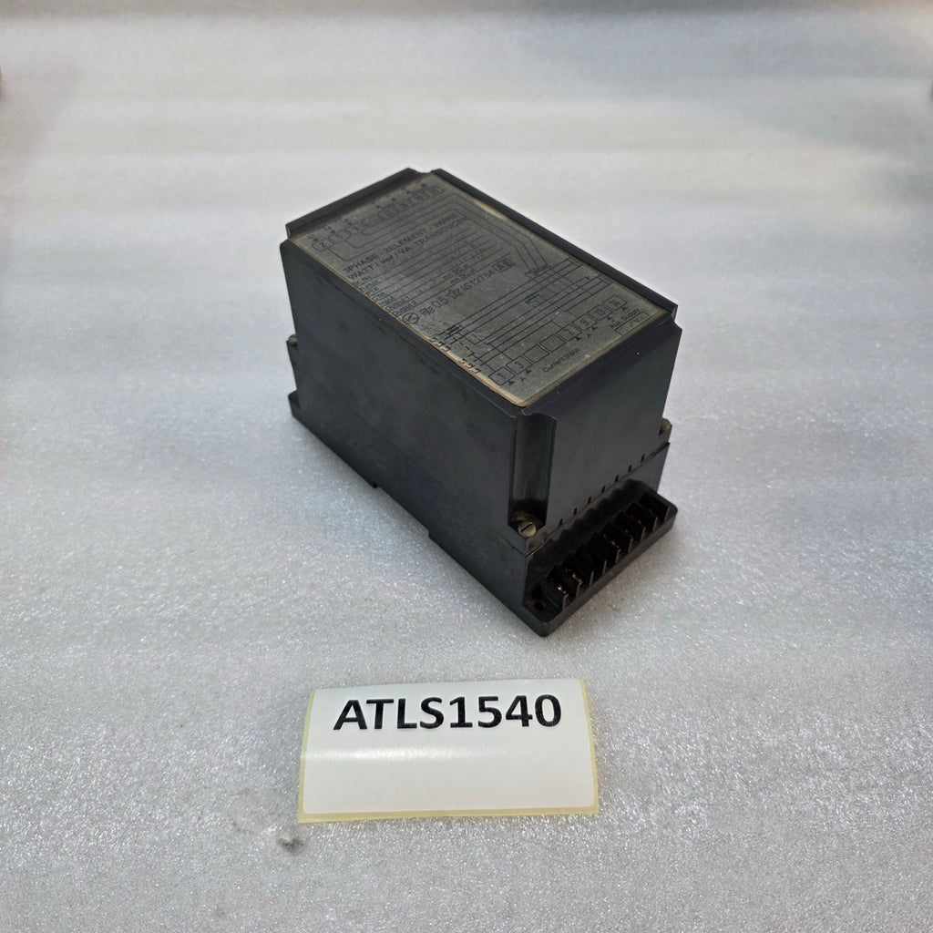 AE 3-PHASE, 2-ELEMENT, 3-WIRE WATT / VAR / VA TRANSDUCER