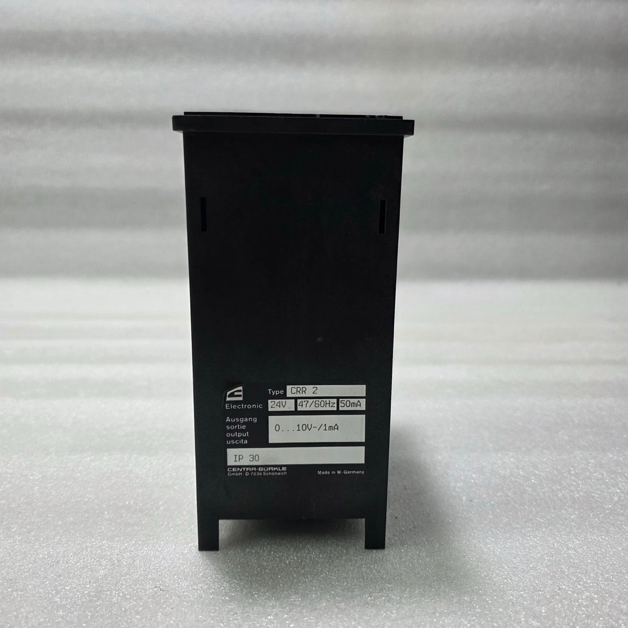 CENTRA-BÜRKLE CRR 2 ELECTRONIC SIGNAL CONVERTER HONEYWELL 24V