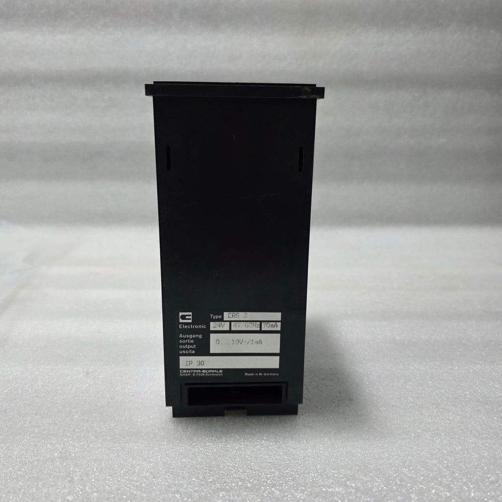 CENTRA-BÜRKLE CRS 3 ELECTRONIC SIGNAL CONVERTER 24V HONEYWELL