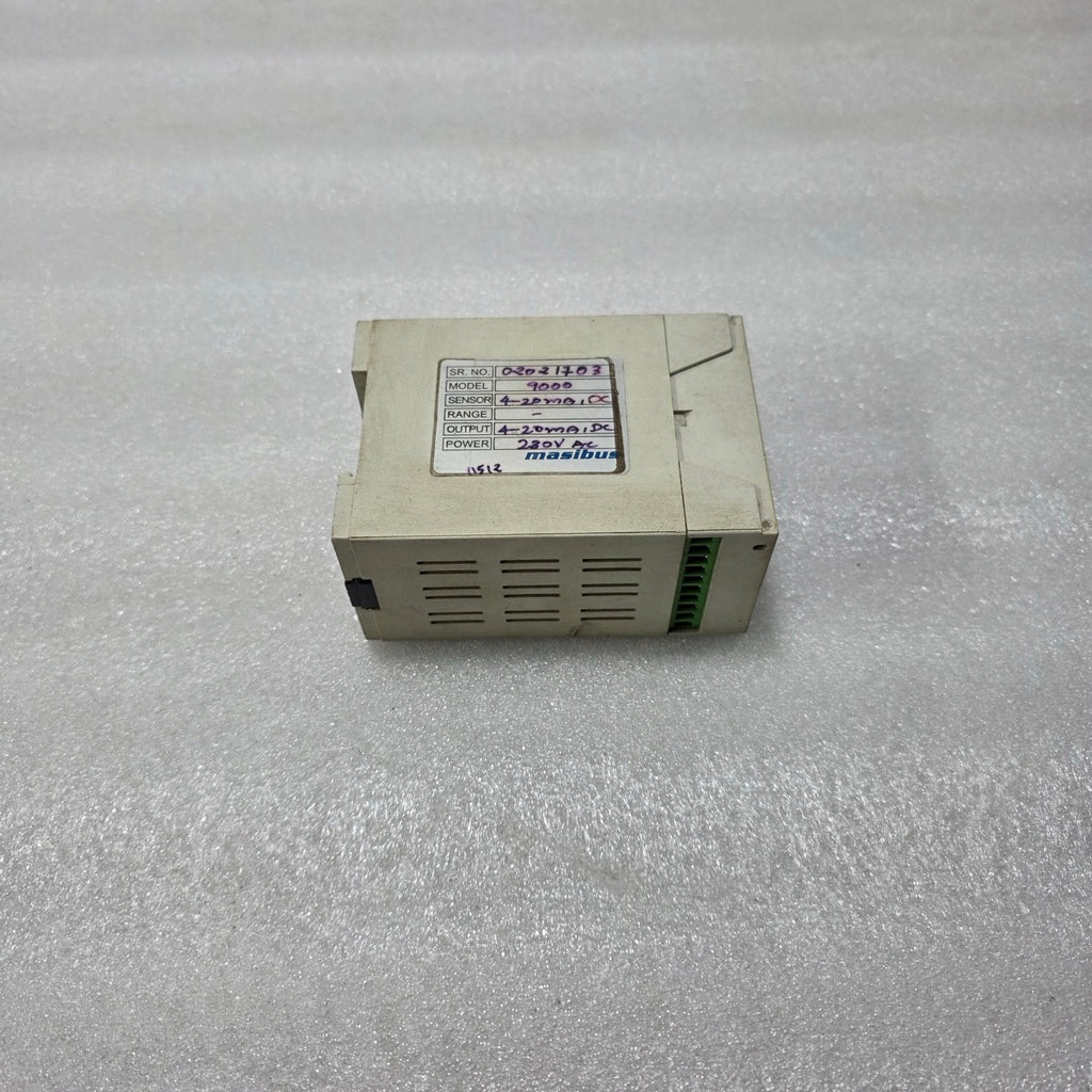 MASIBUS 9000 Series Isolated Signal Converter 4-20mA 230V AC