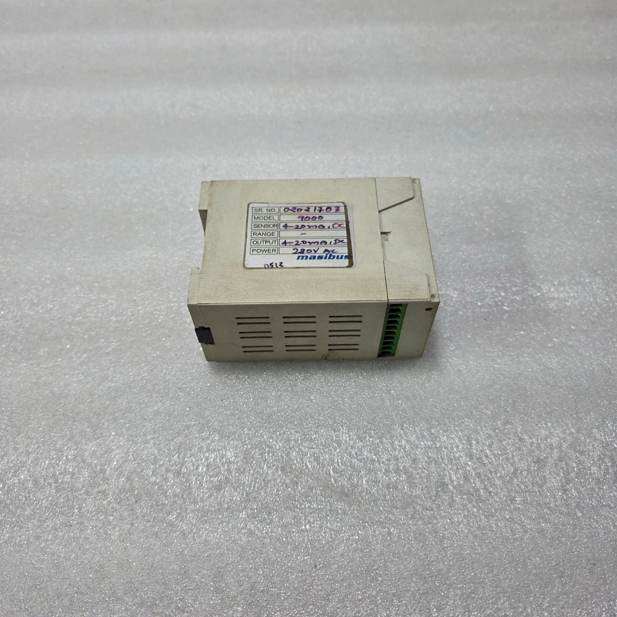 MASIBUS 9000 Series Isolated Signal Converter 4-20mA 230V AC