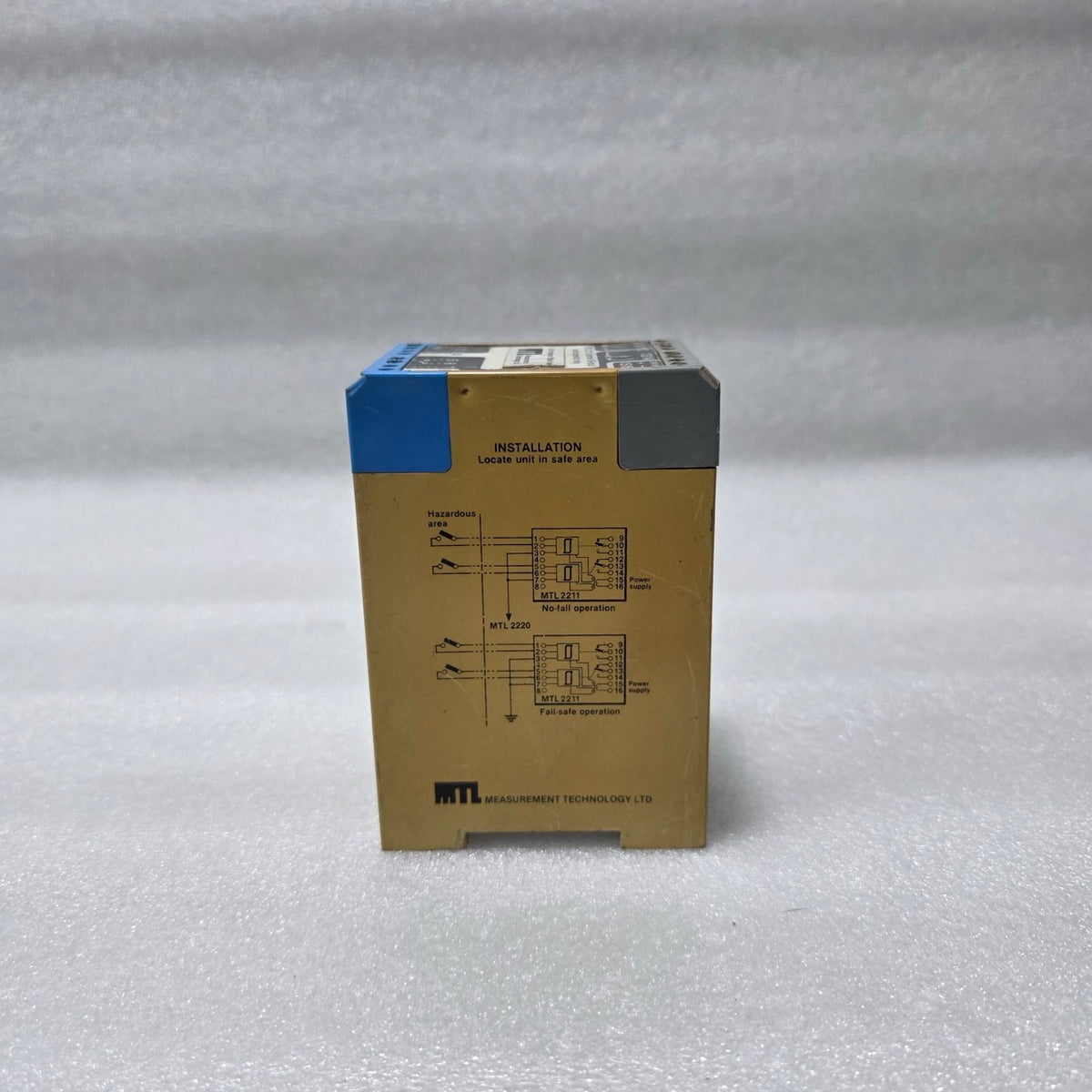 MEASUREMENT TECHNOLOGY MTL 2211 2-CHANNEL IS-INPUT SWITCH OPERATED RELAY 24VDC