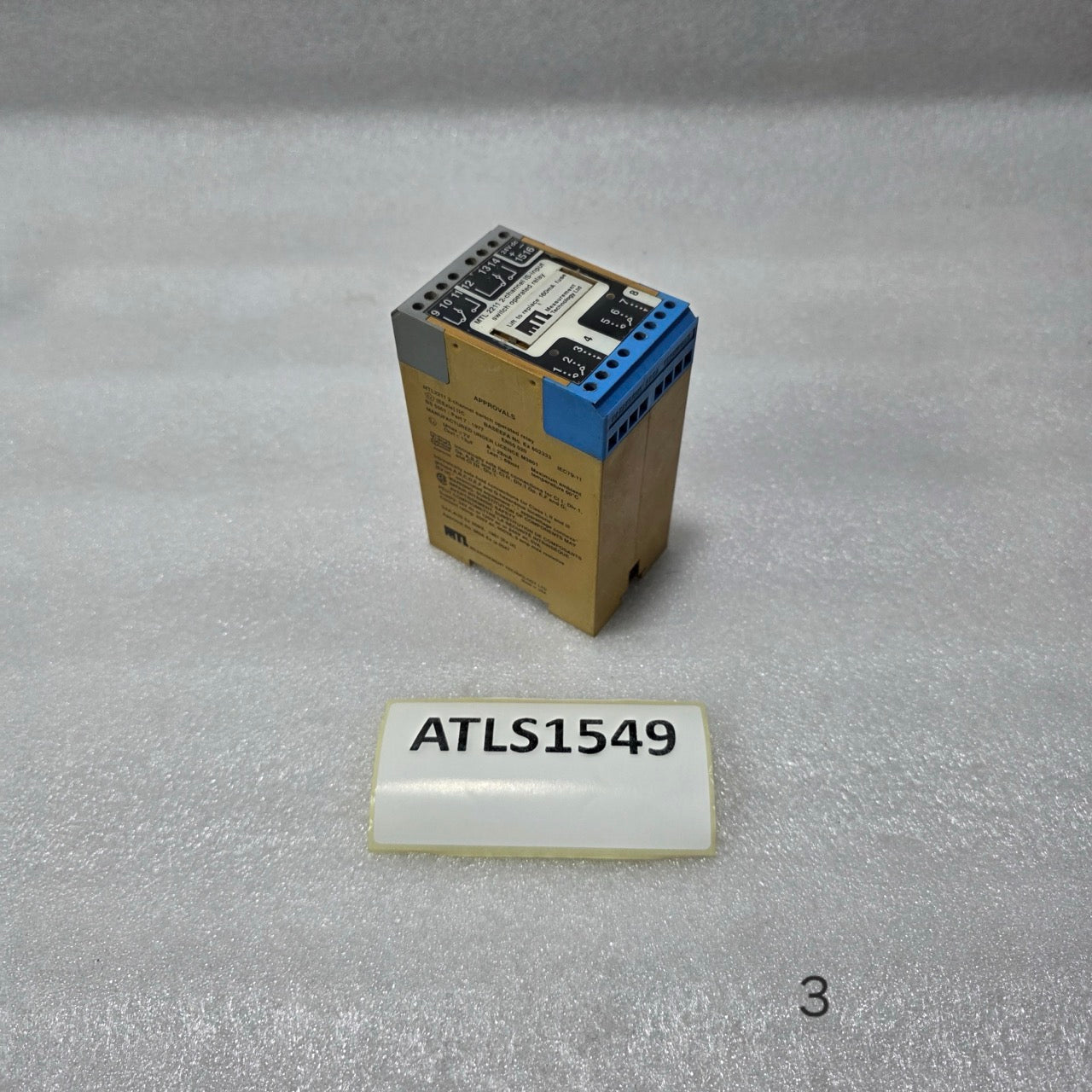 MEASUREMENT TECHNOLOGY MTL 2211 2-CHANNEL IS-INPUT SWITCH OPERATED RELAY 24VDC